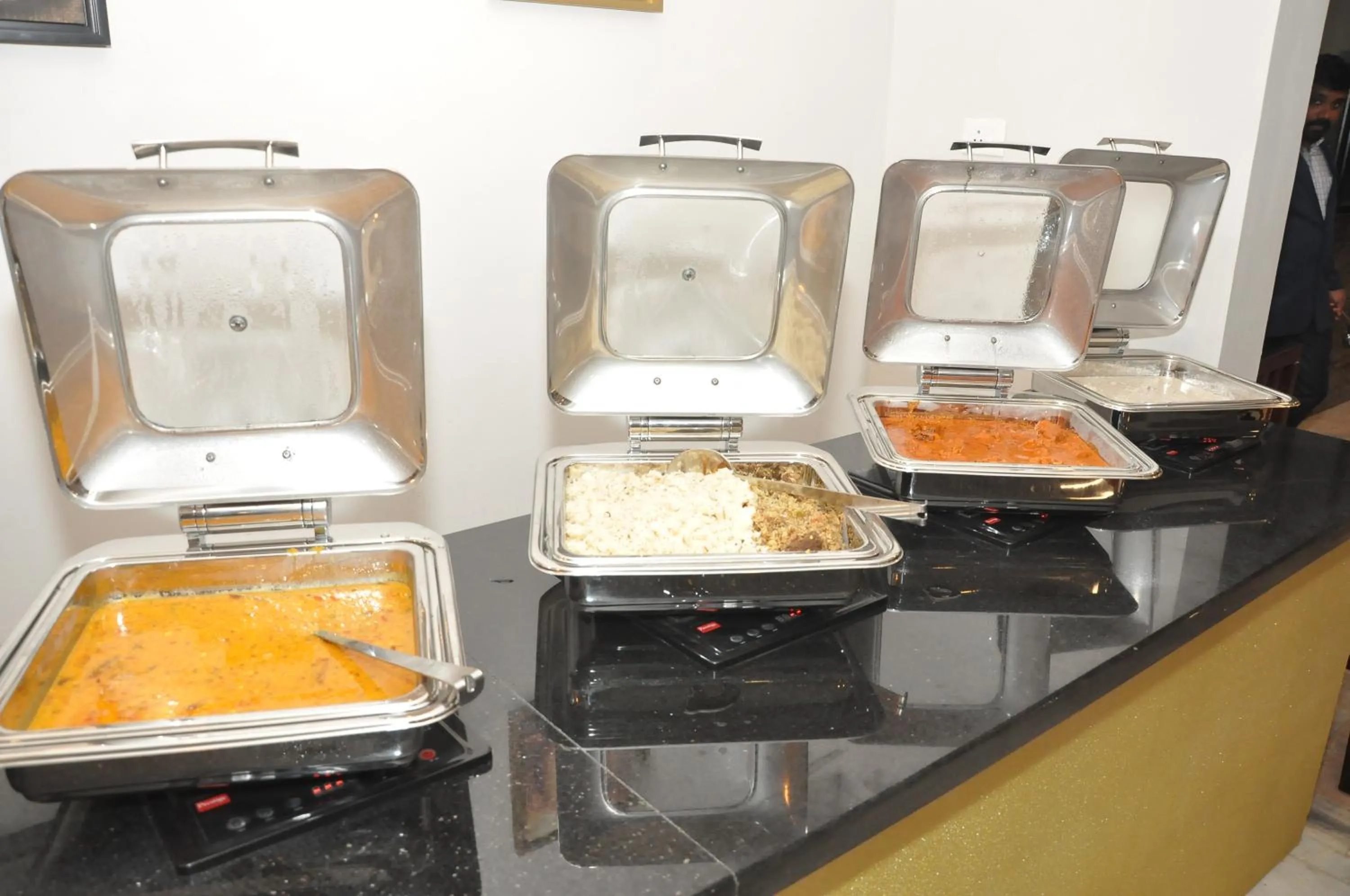 Dining area in Nextel Inn, Calicut