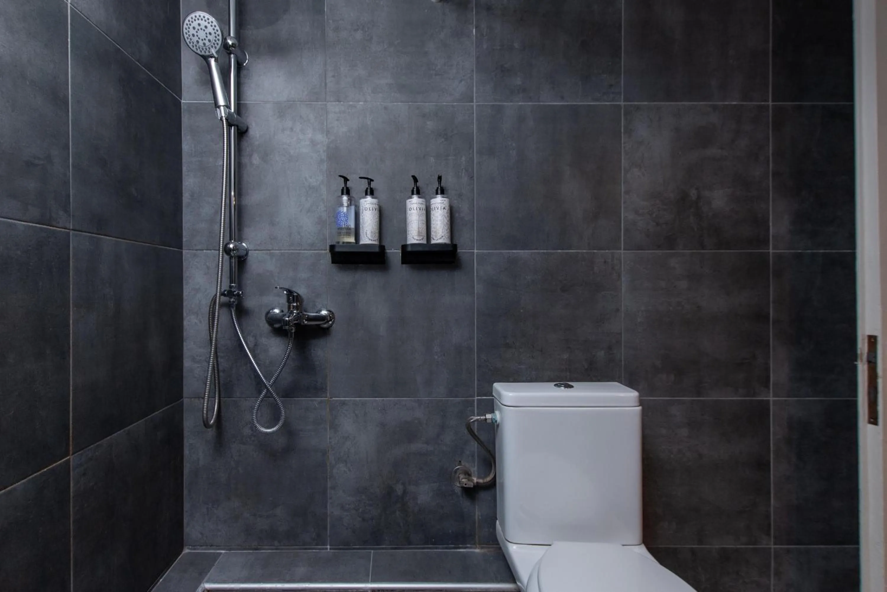 Shower in Houseloft White Tower Collection