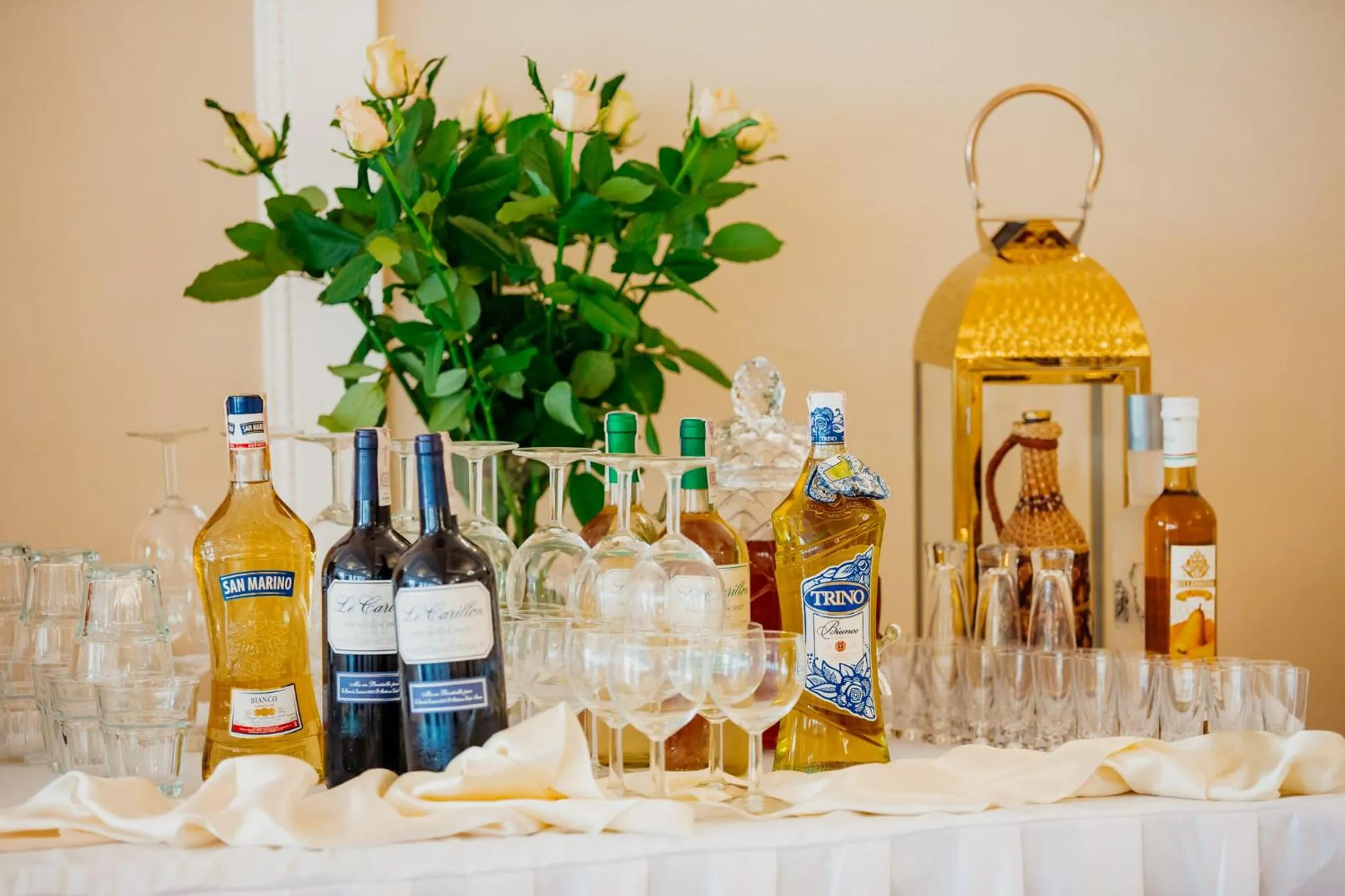 Drinks in Hotel Korczowa