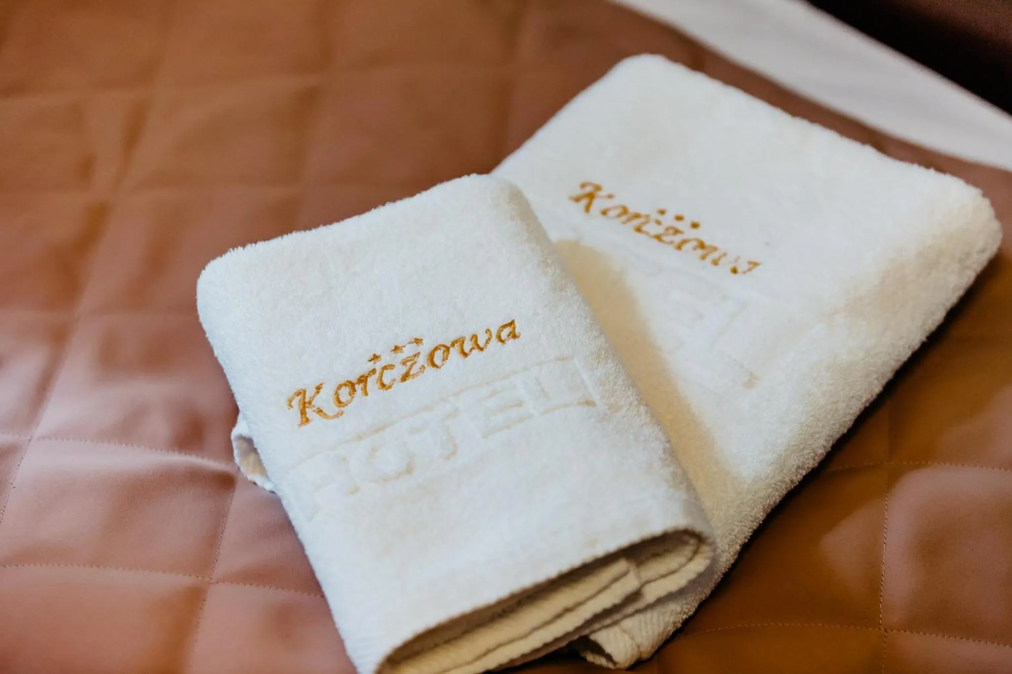 Logo/Certificate/Sign in Hotel Korczowa