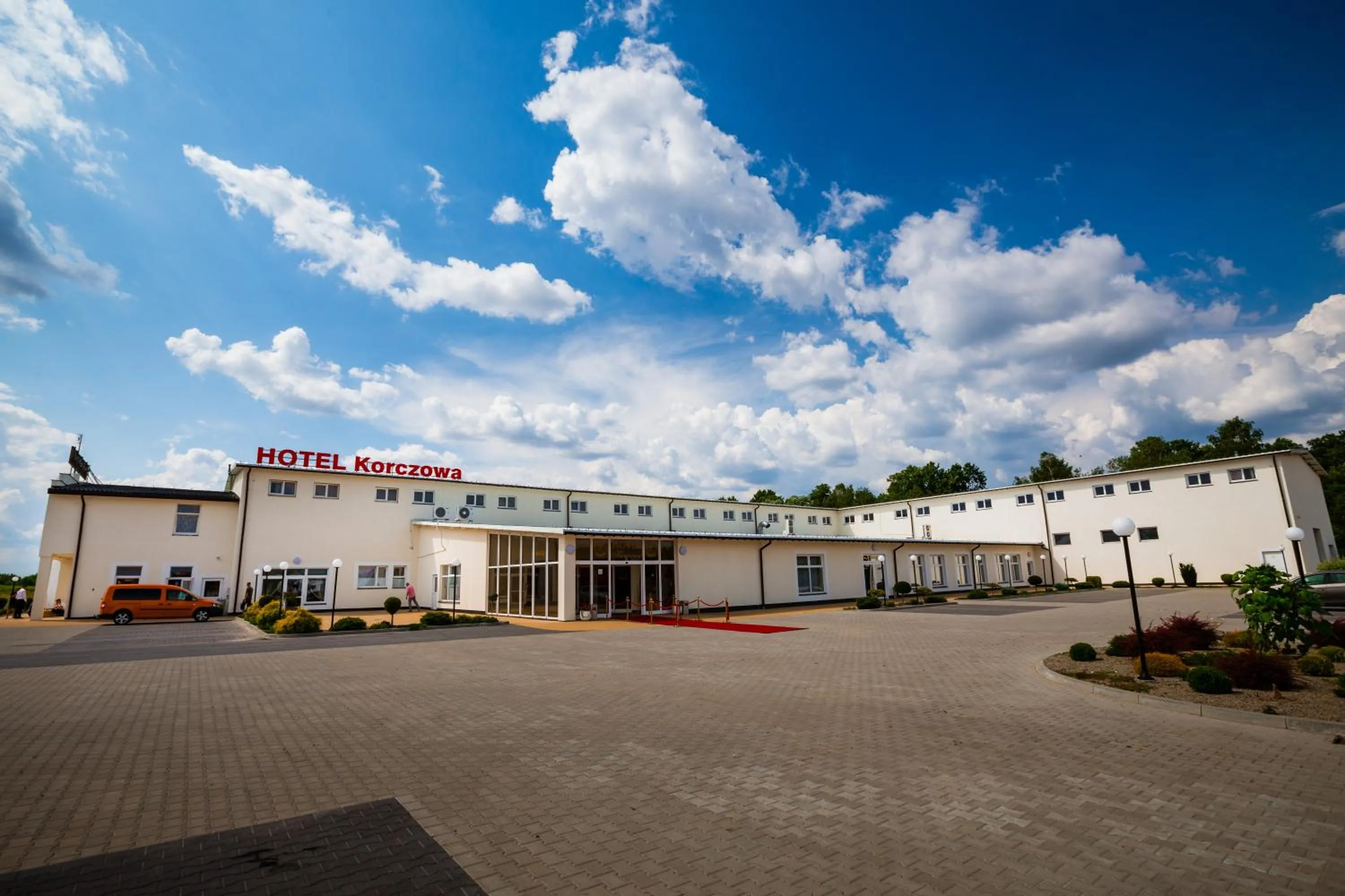 Property building in Hotel Korczowa