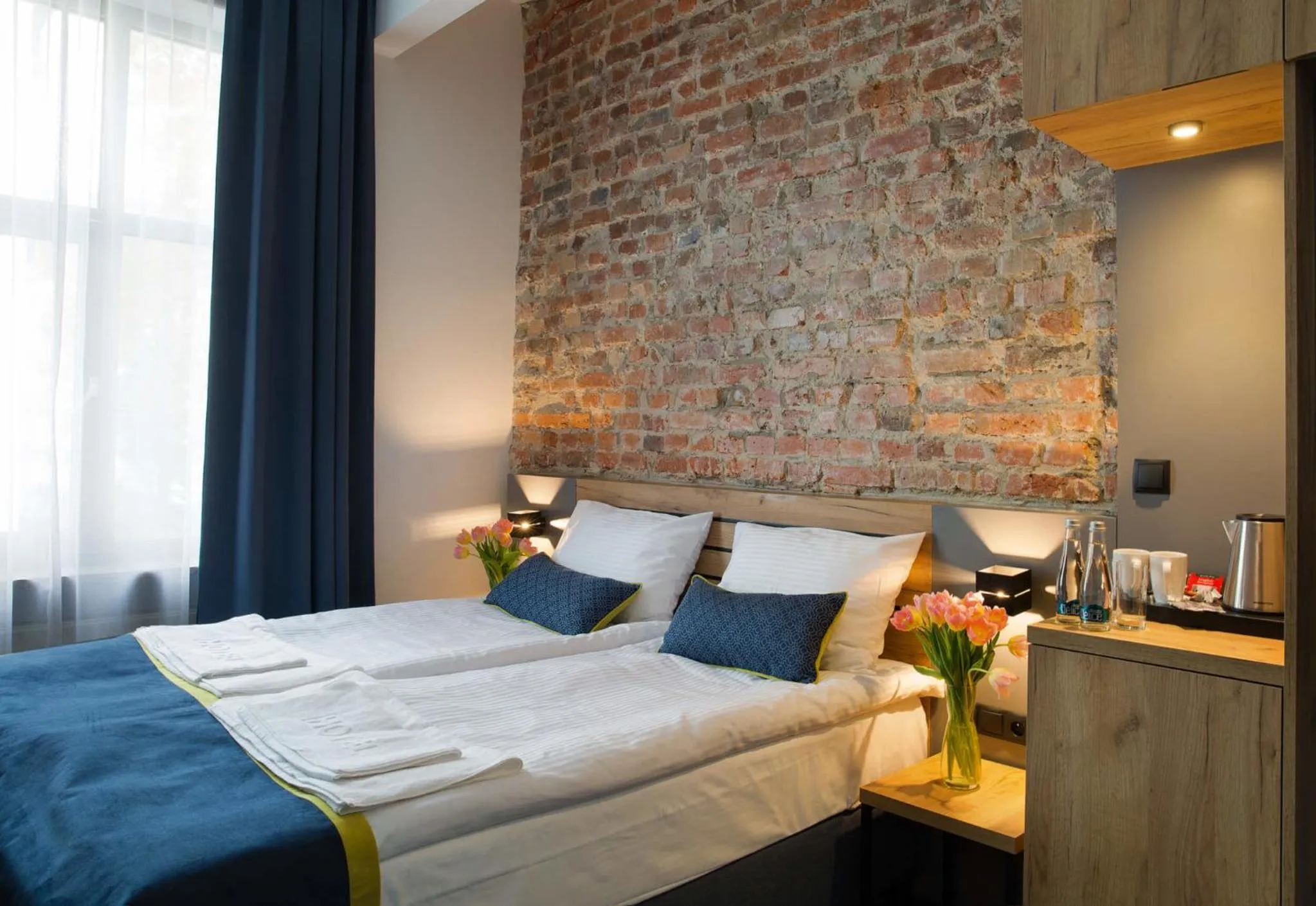 Bed in Hotel Mokotów