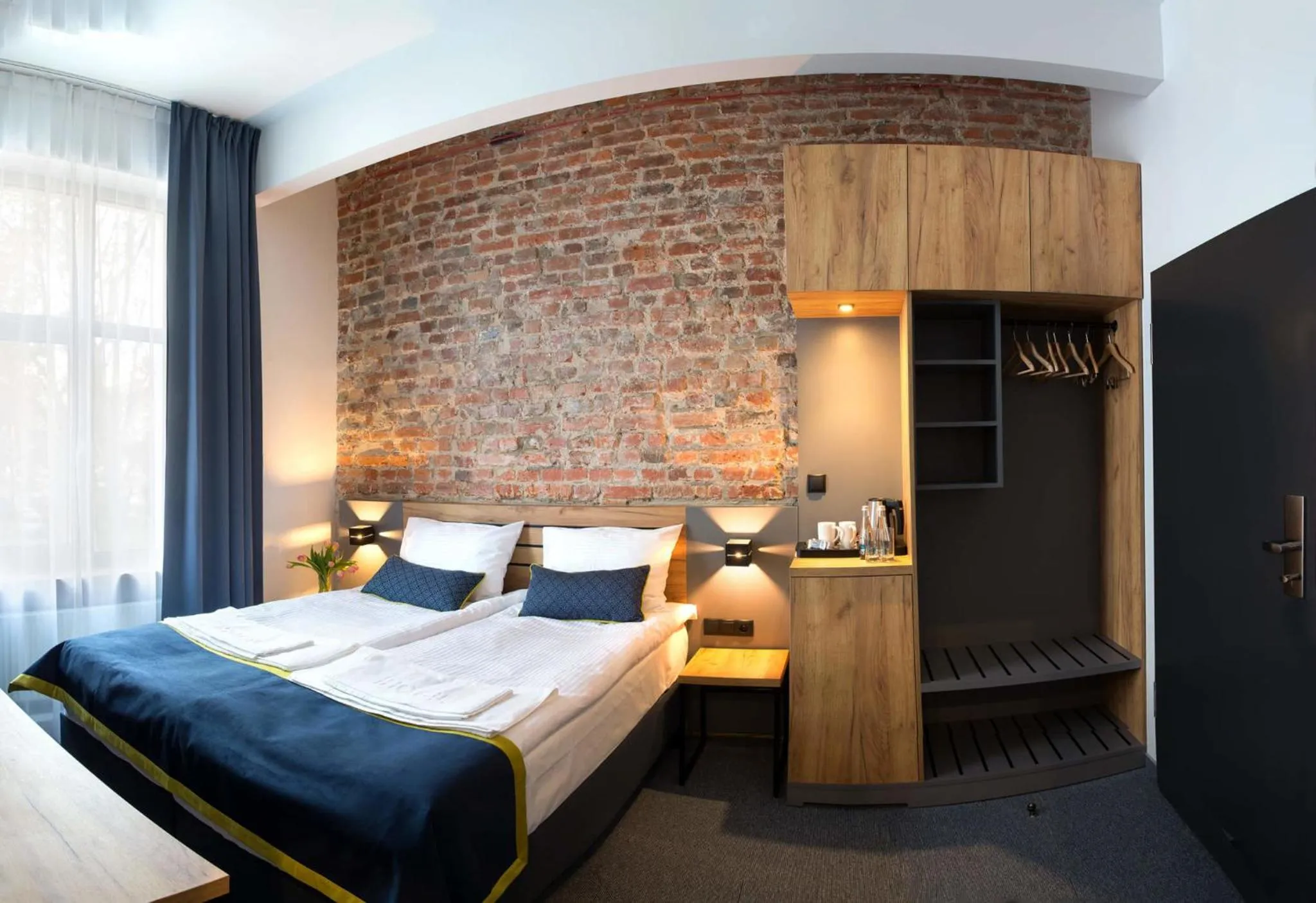 Bed in Hotel Mokotów