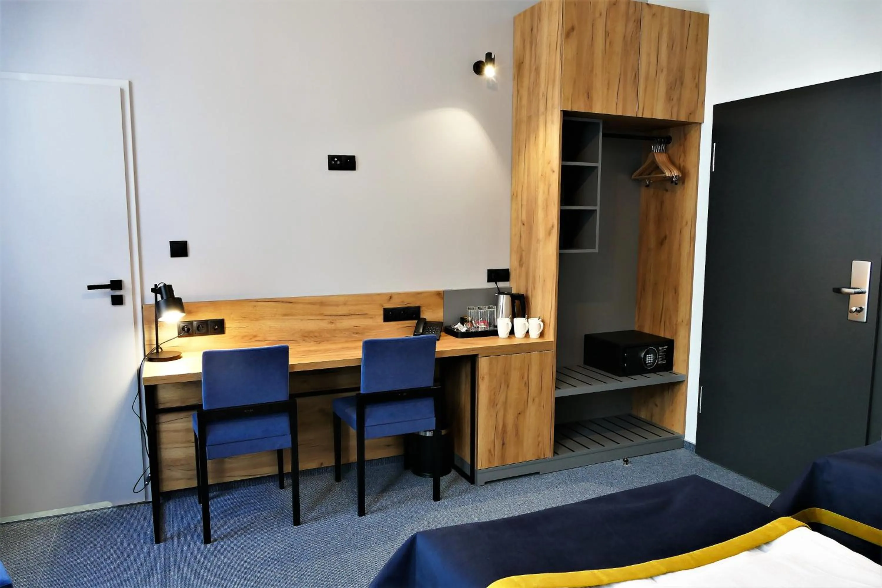 Bed in Hotel Mokotów