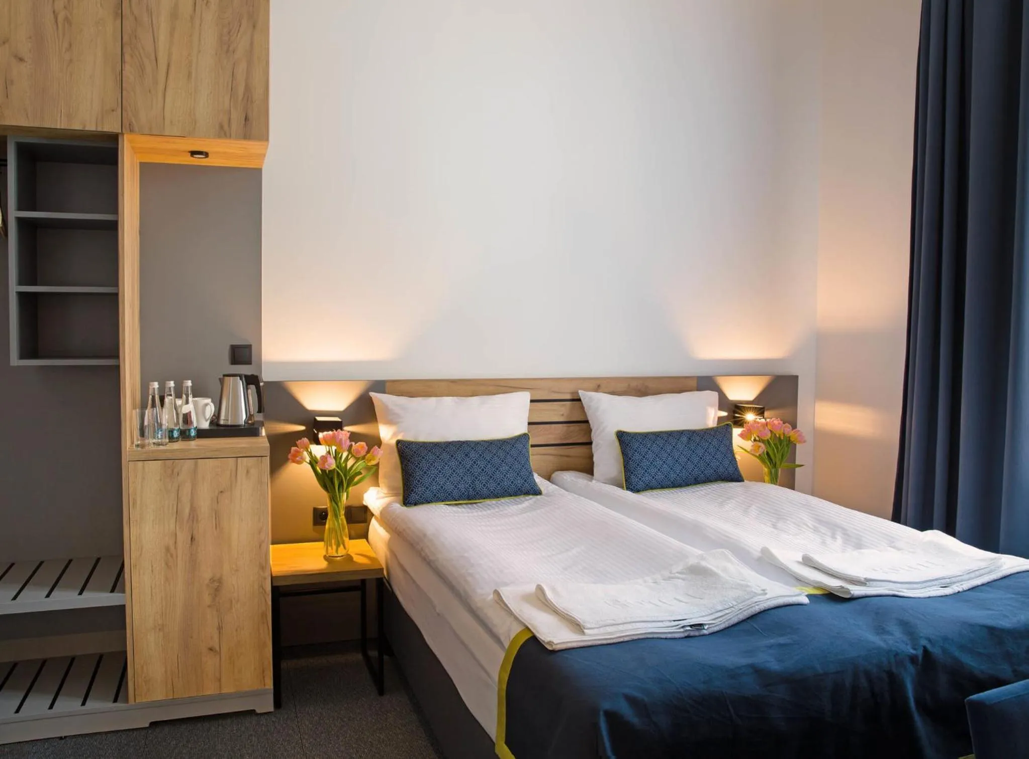 Bed in Hotel Mokotów