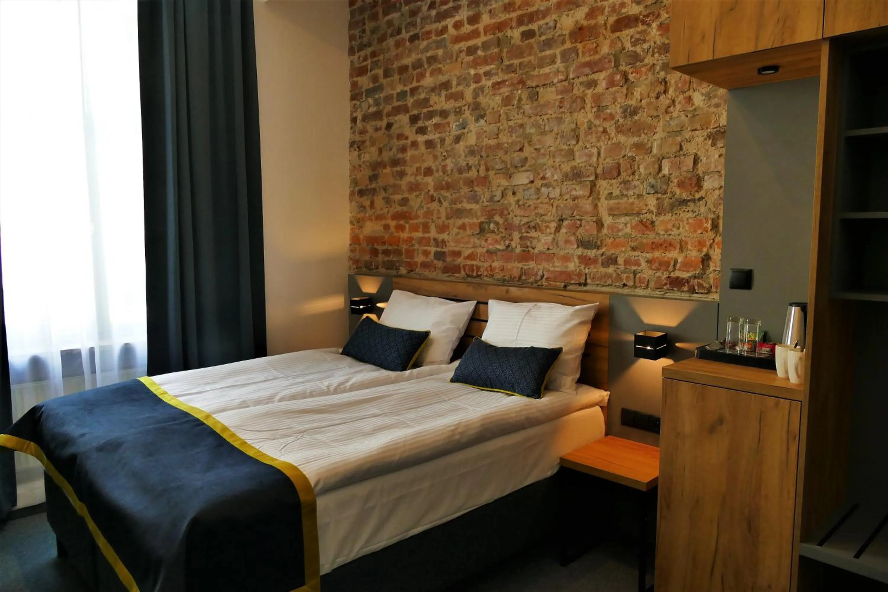 Bed in Hotel Mokotów