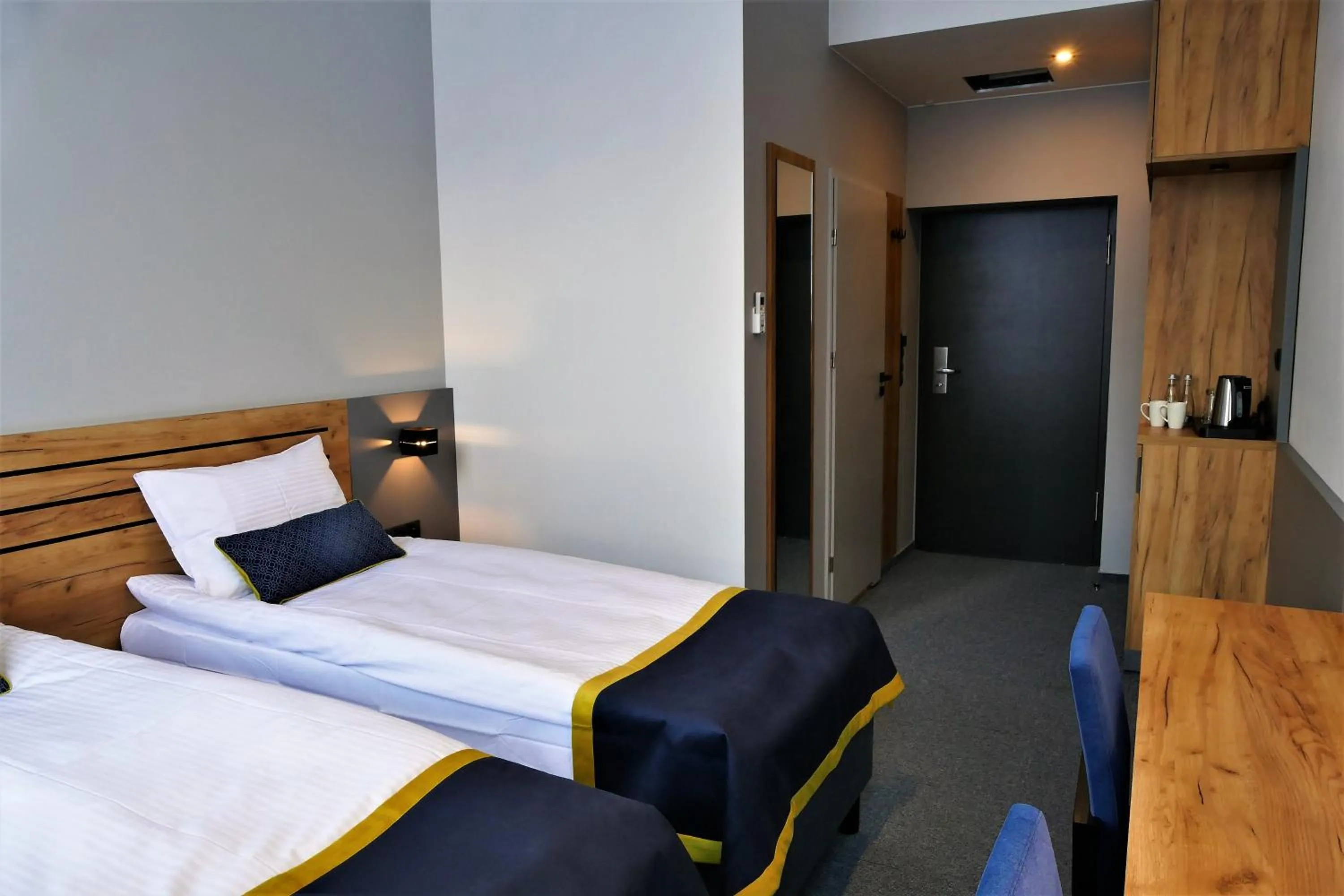 Bed in Hotel Mokotów