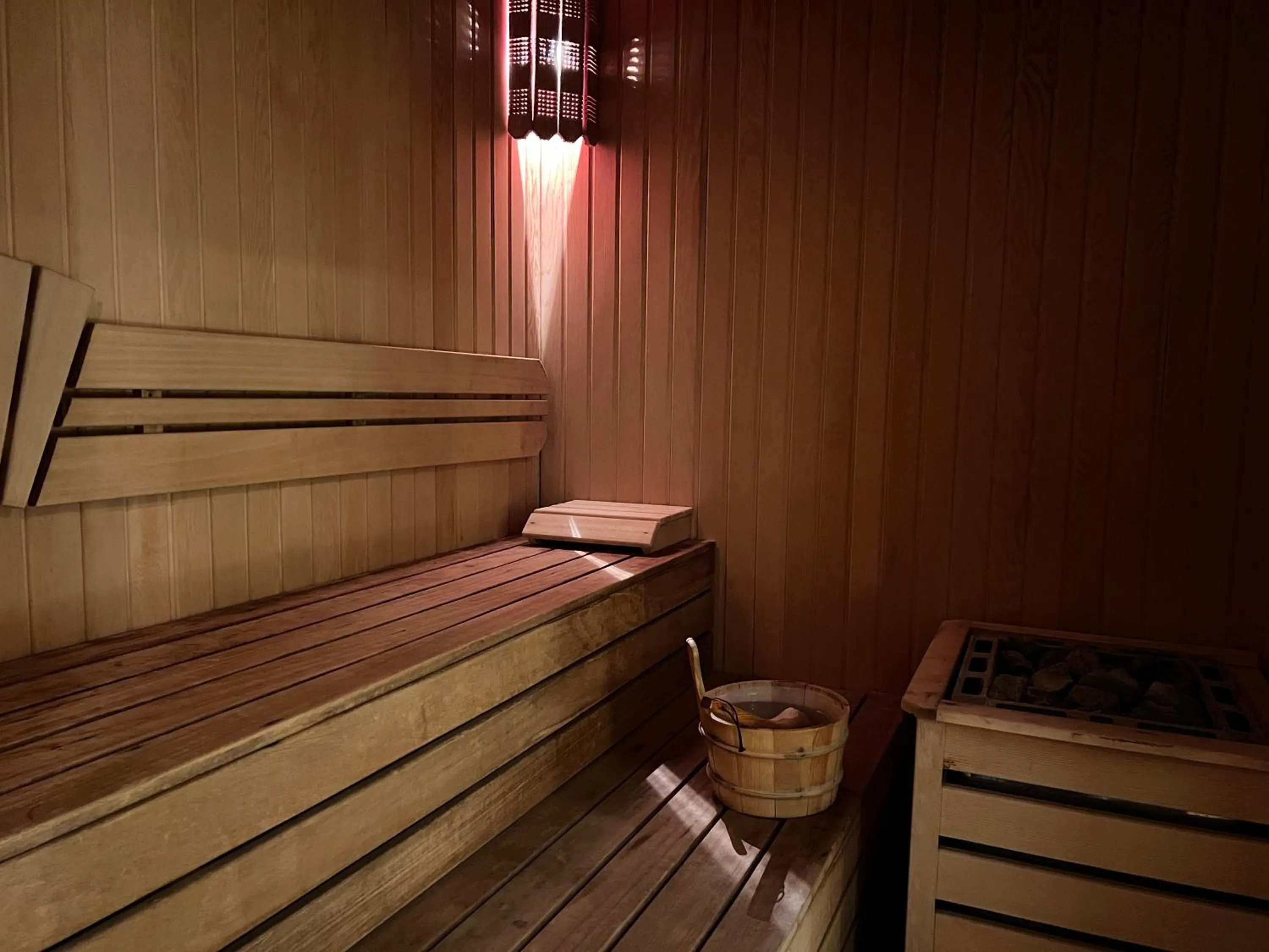 Sauna in Akmerkez Residence
