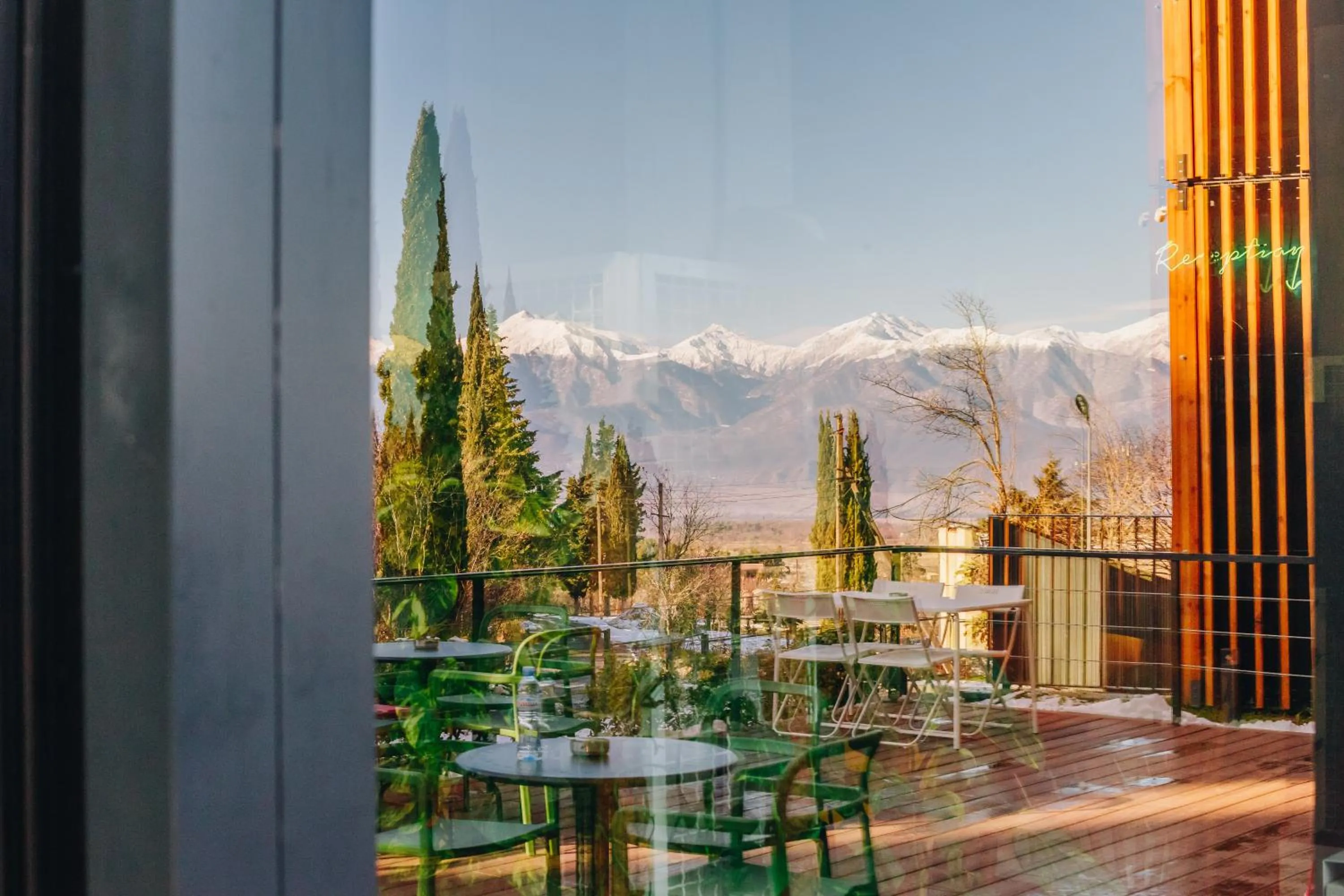 Balcony/Terrace in Park Hotel Tsinandali Estate