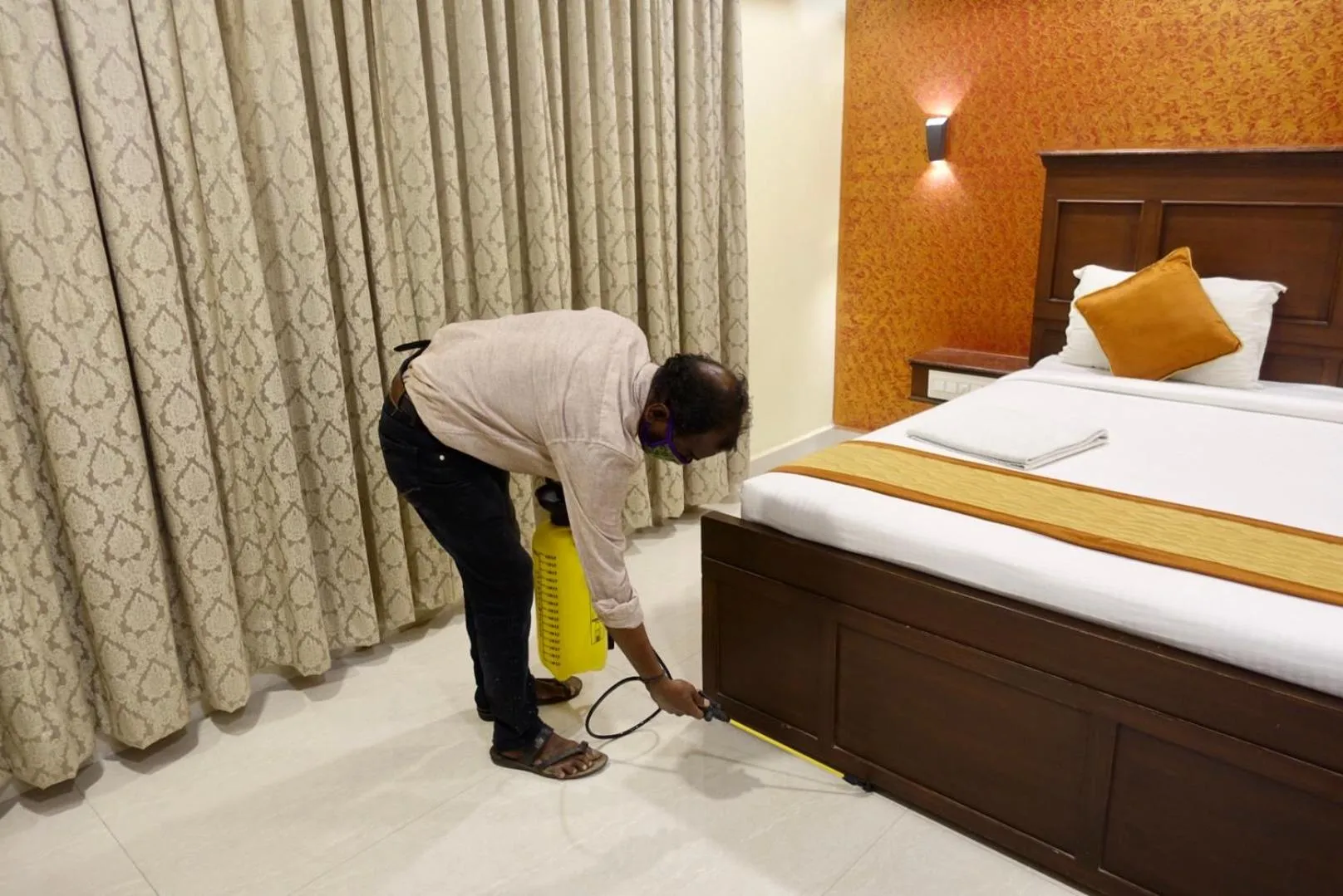 Area and facilities, Bed in I Residency