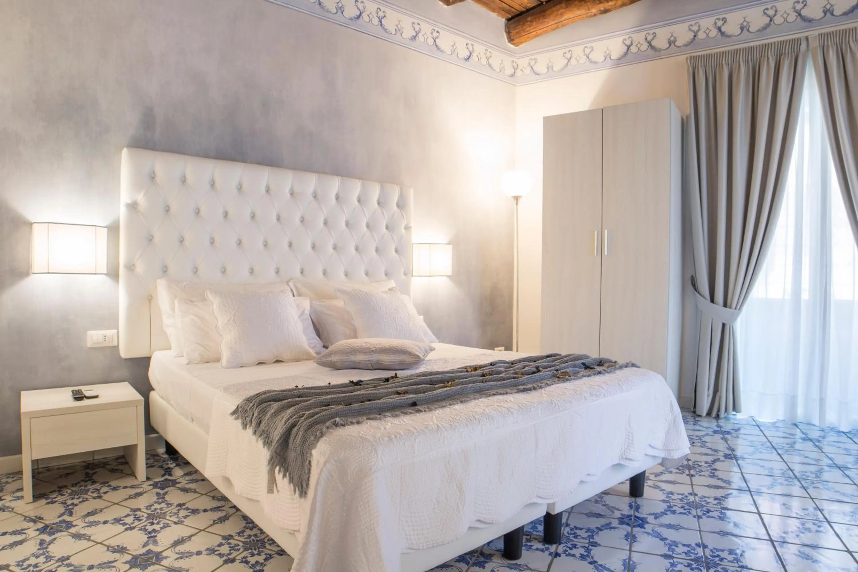 Bed in Morelli suite