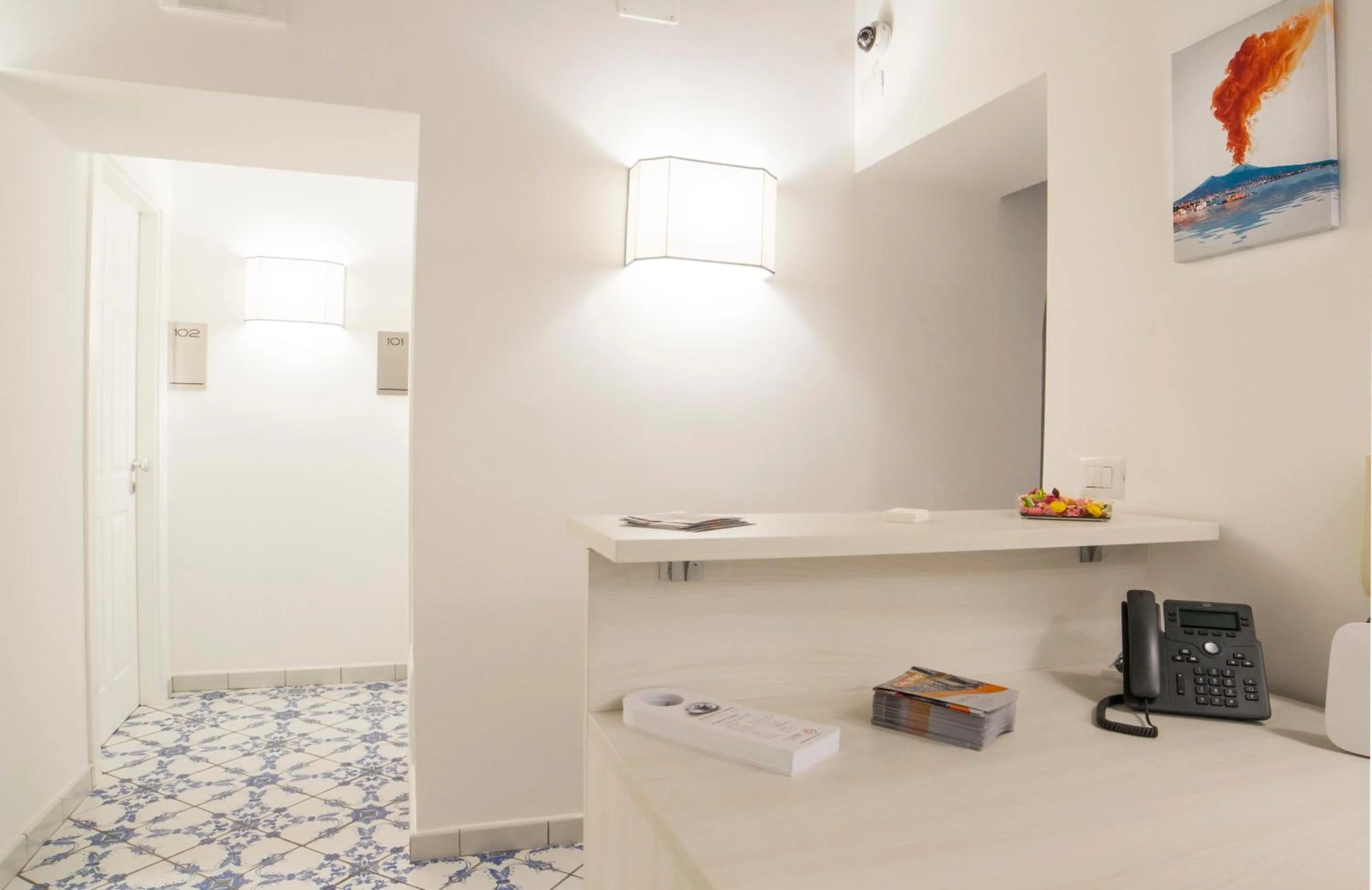 Lobby or reception in Morelli suite