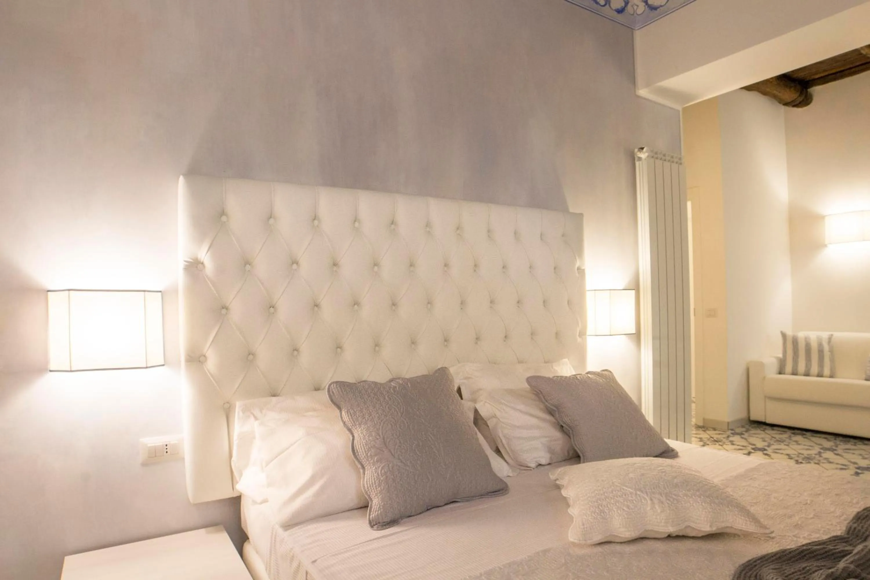 Bed in Morelli suite