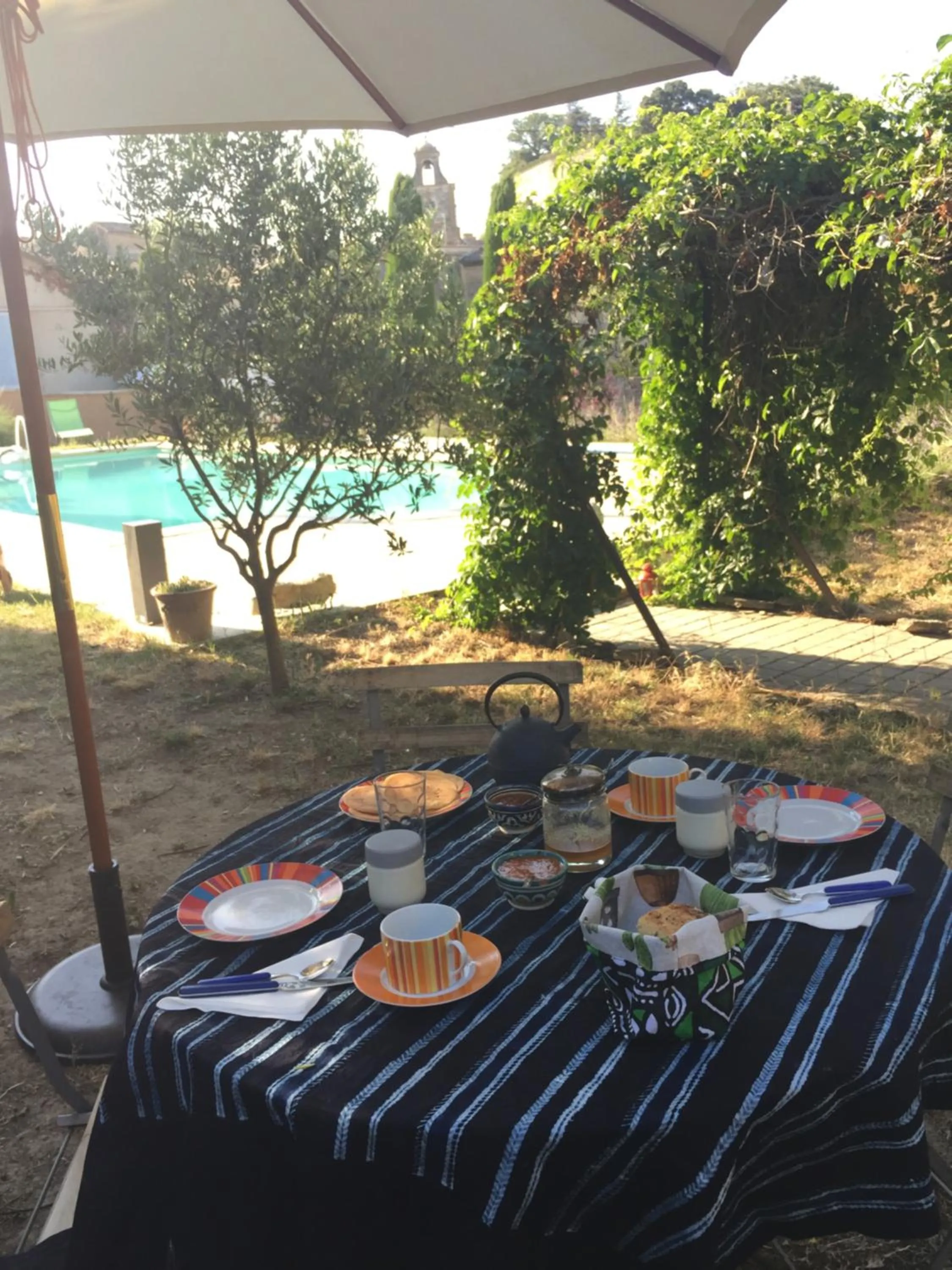 Breakfast in Le Petit Jeu Grignan