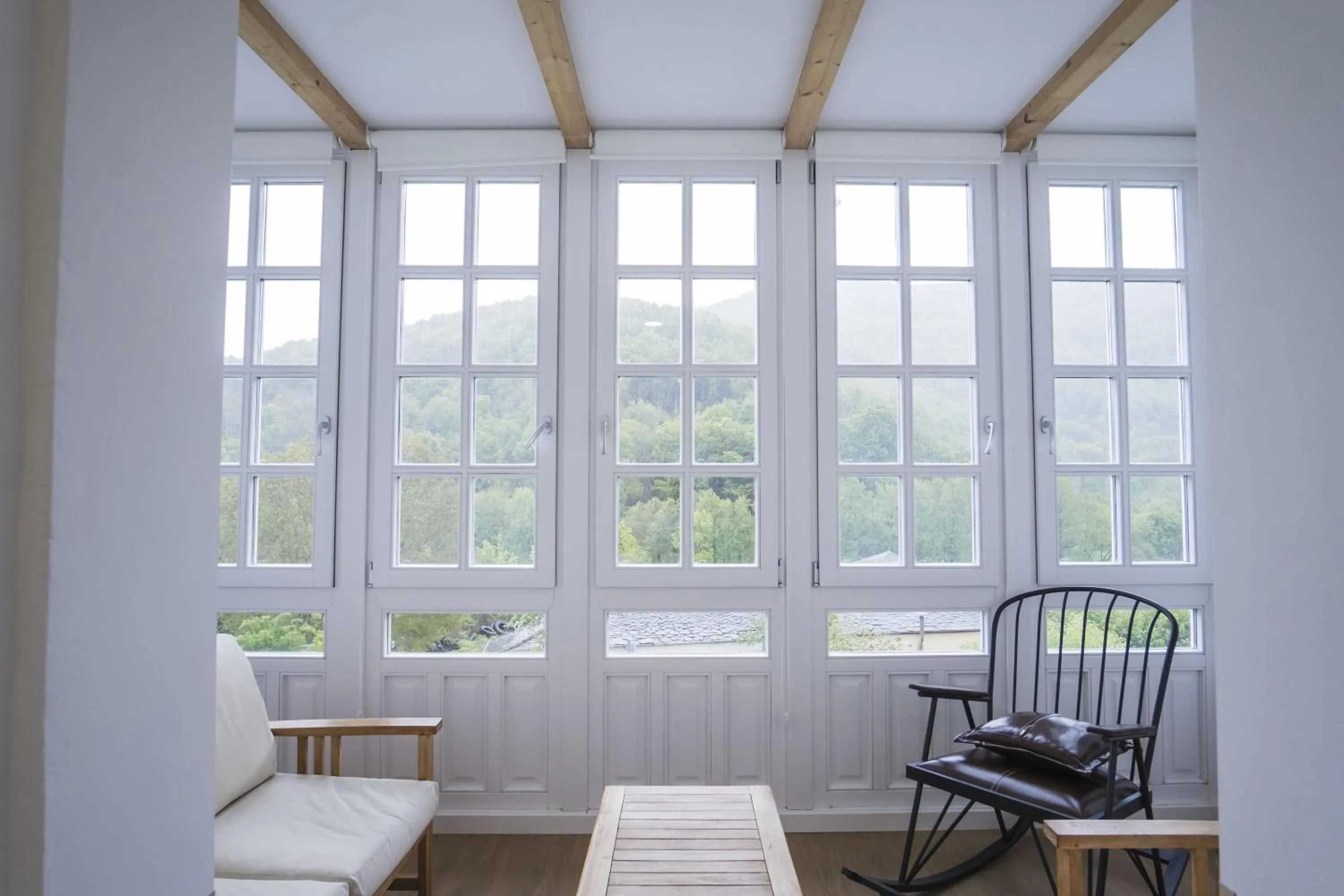Living room in Hotel Alda Triacastela