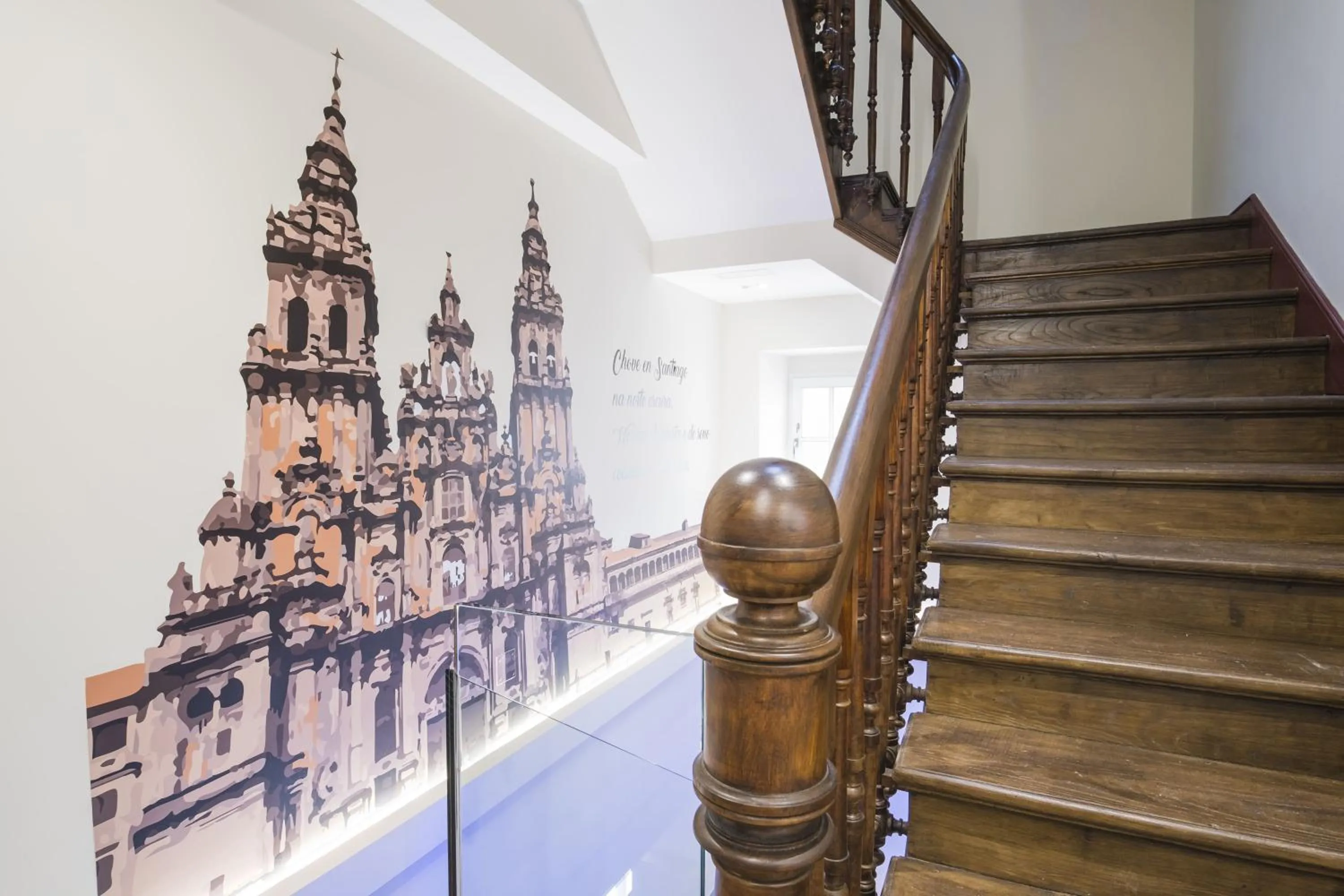 Property building in Hotel Alda Triacastela