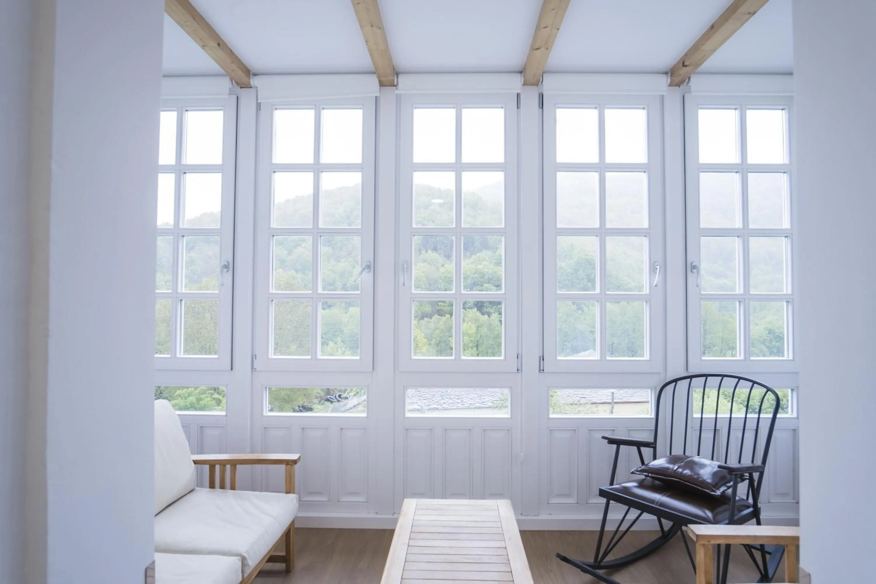 Living room in Hotel Alda Triacastela