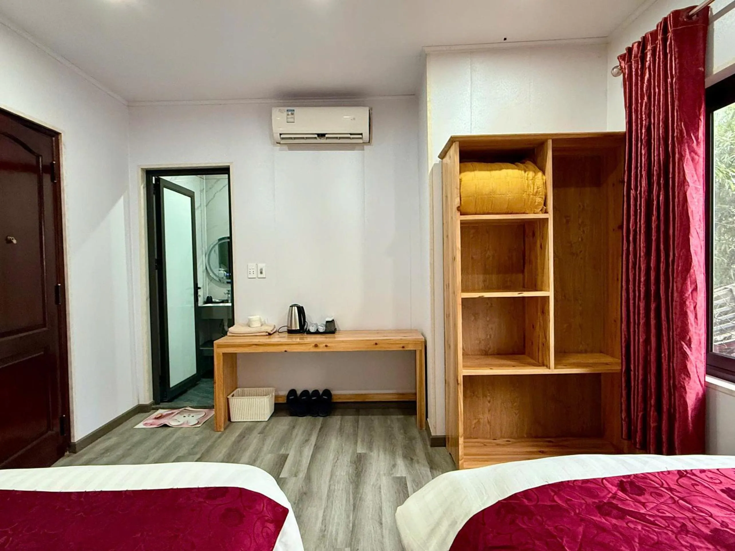 Bed in Dang Khoa Homestay