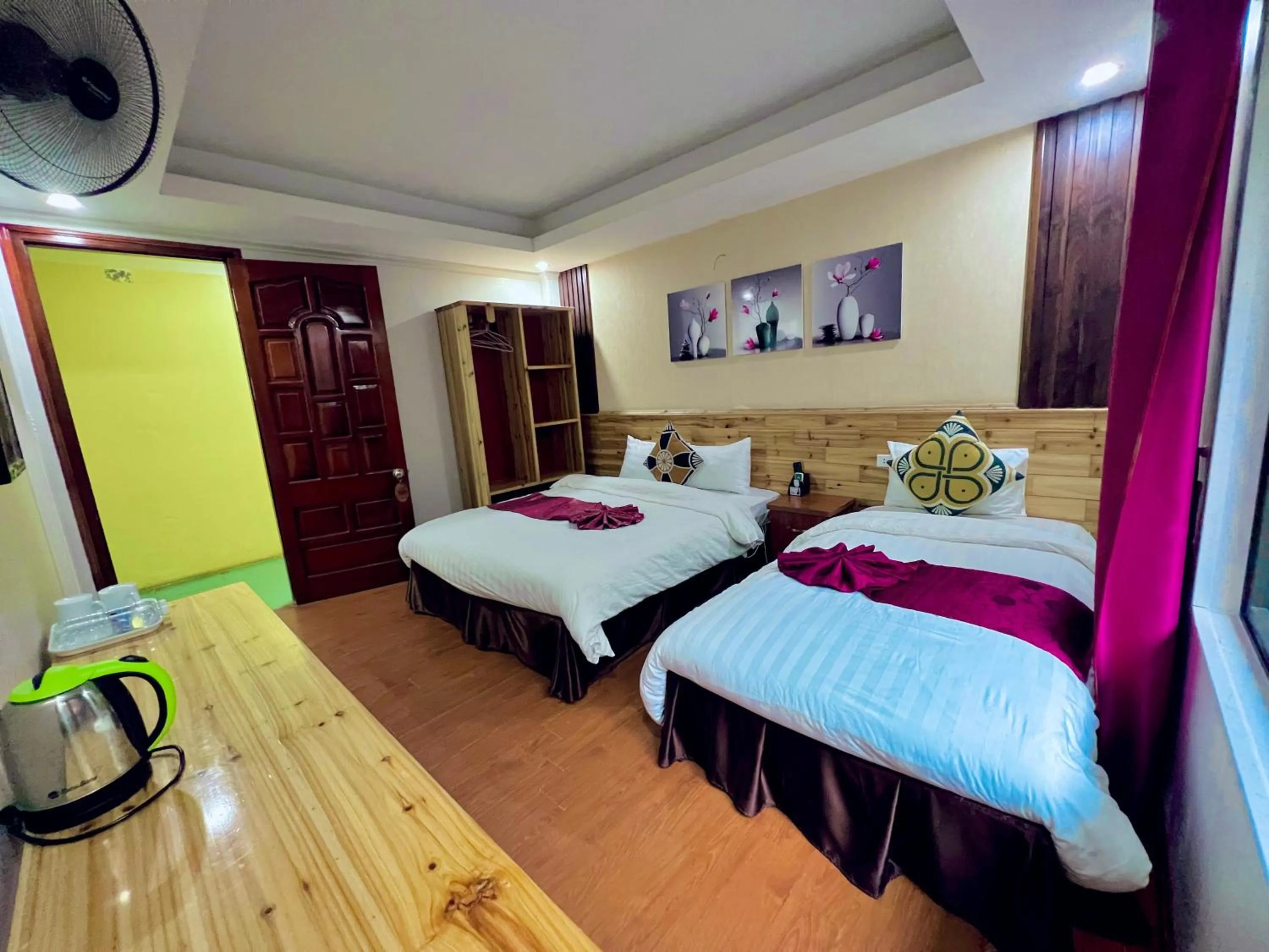 Bed in Dang Khoa Homestay