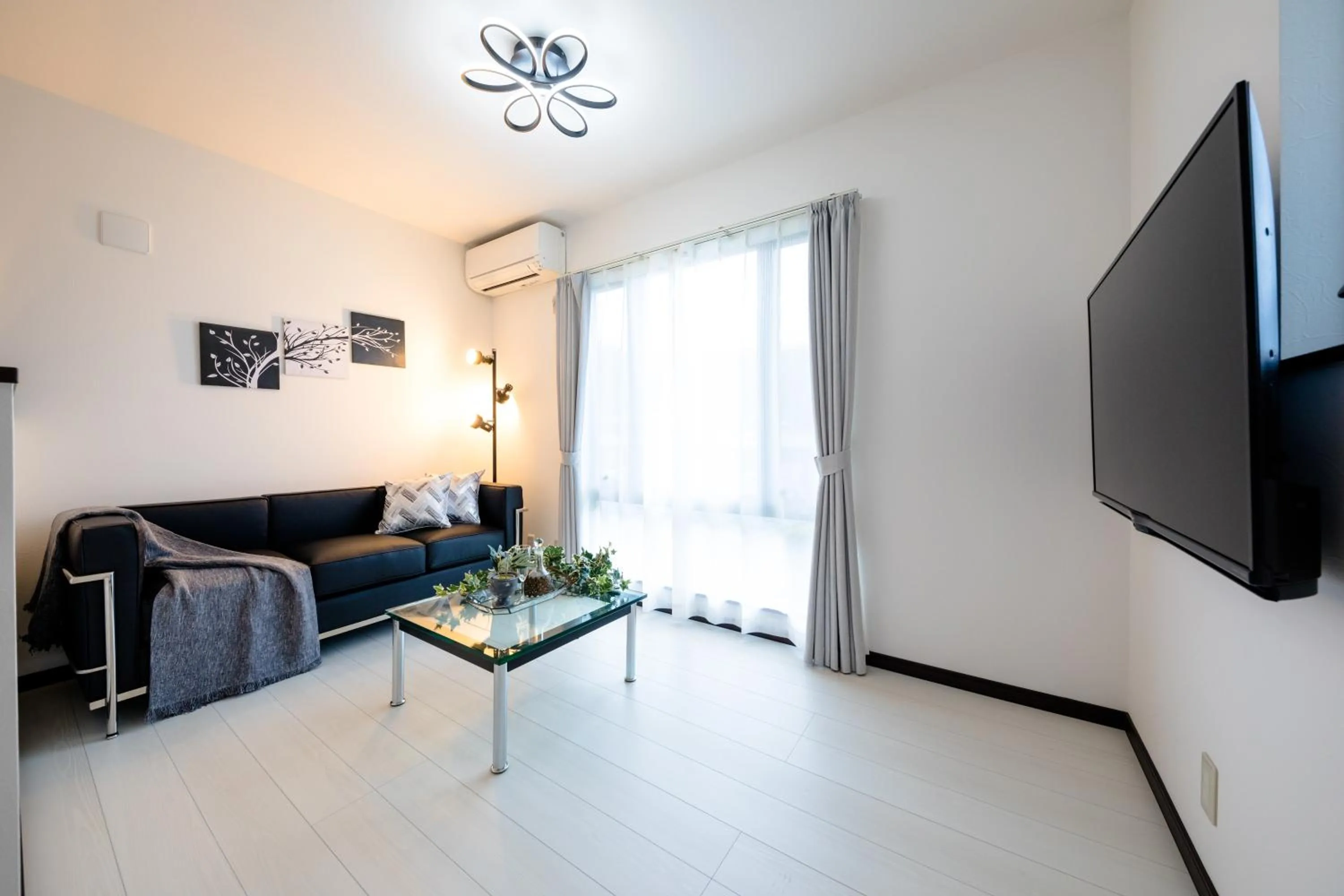 Living room, Bed in Erable Mt.Fuji "Zen"