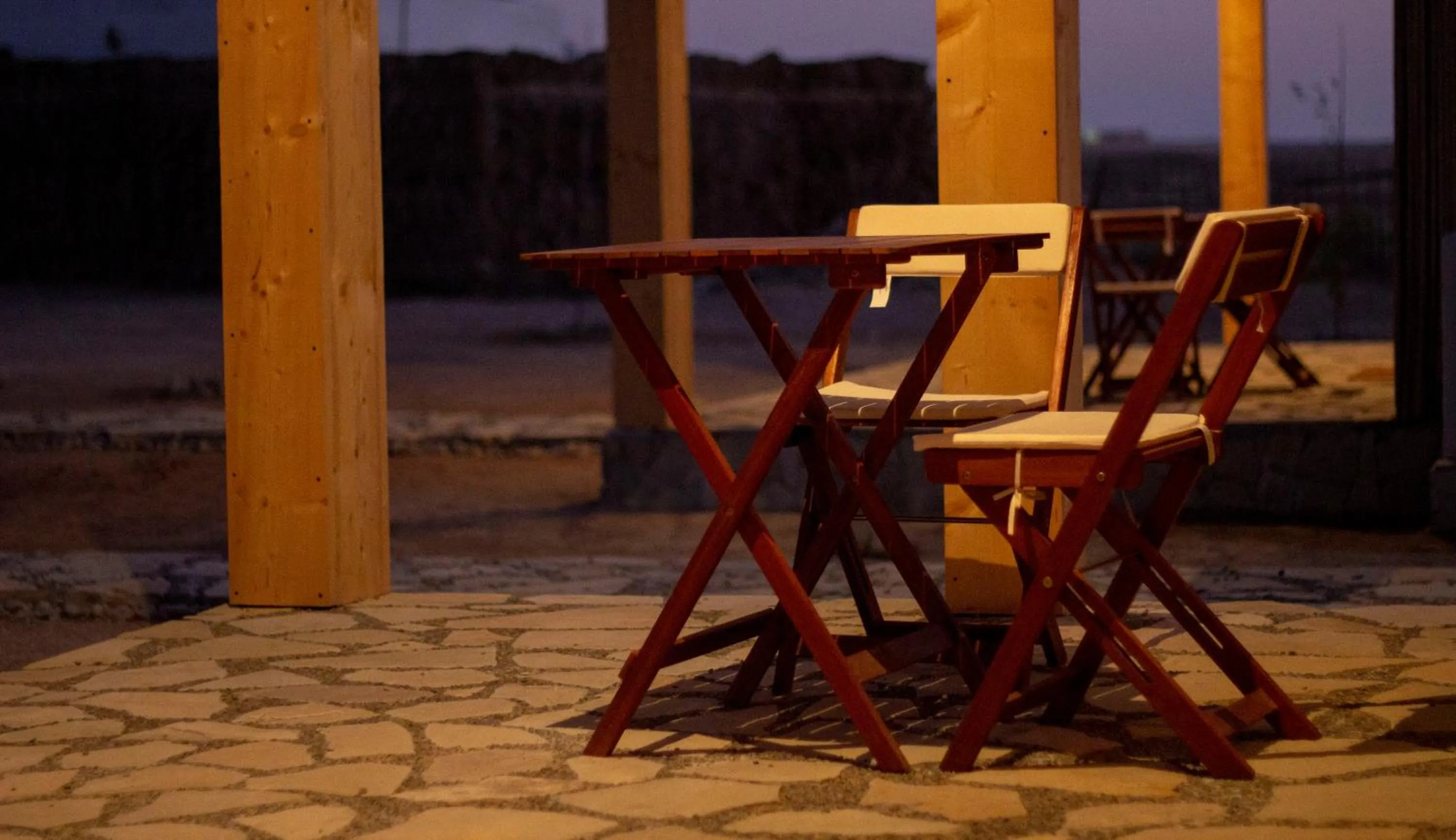 Seating area in SAMA Ras Al Jinz Resort