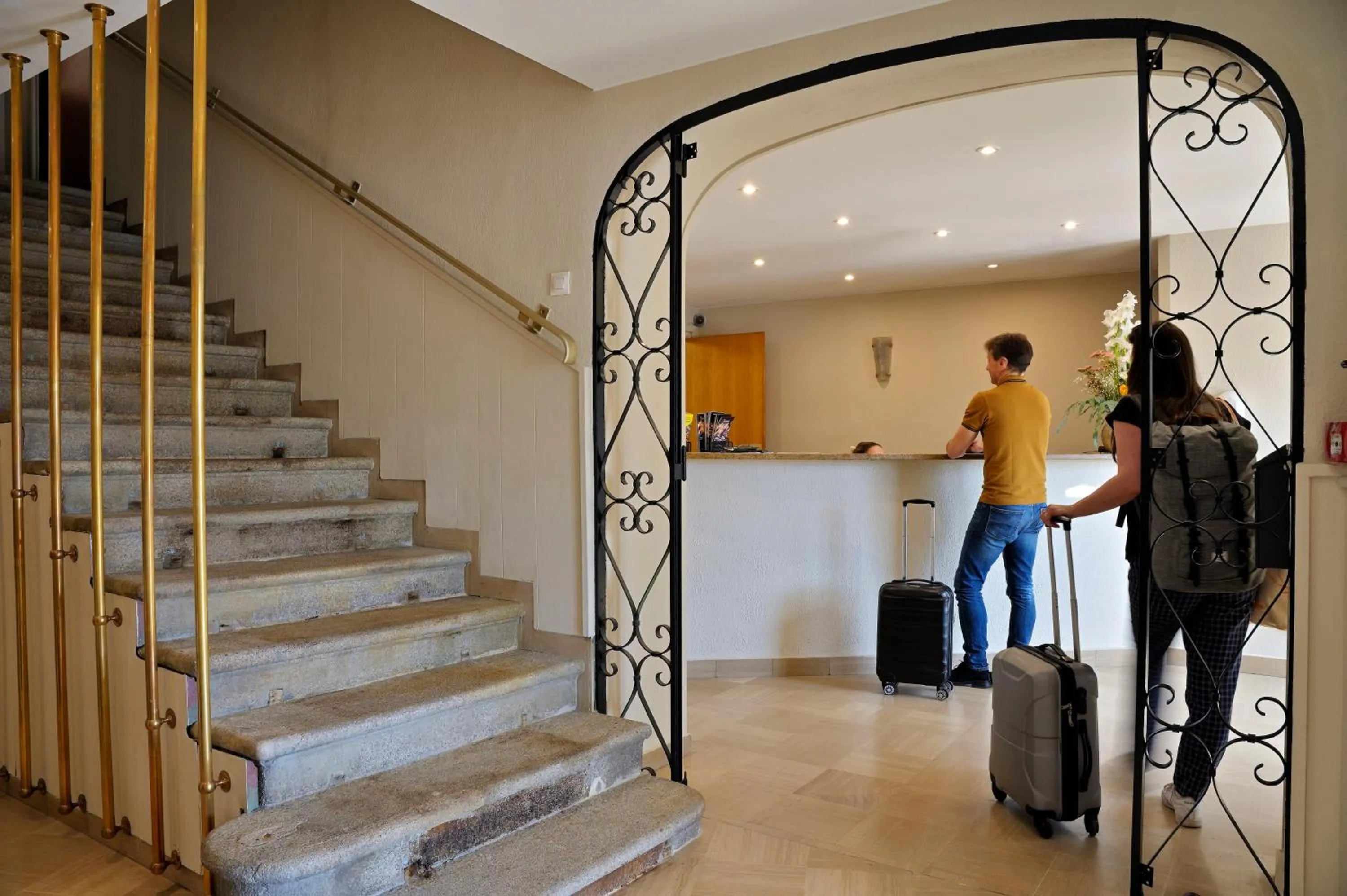 Lobby or reception in Hôtel Du Golfe