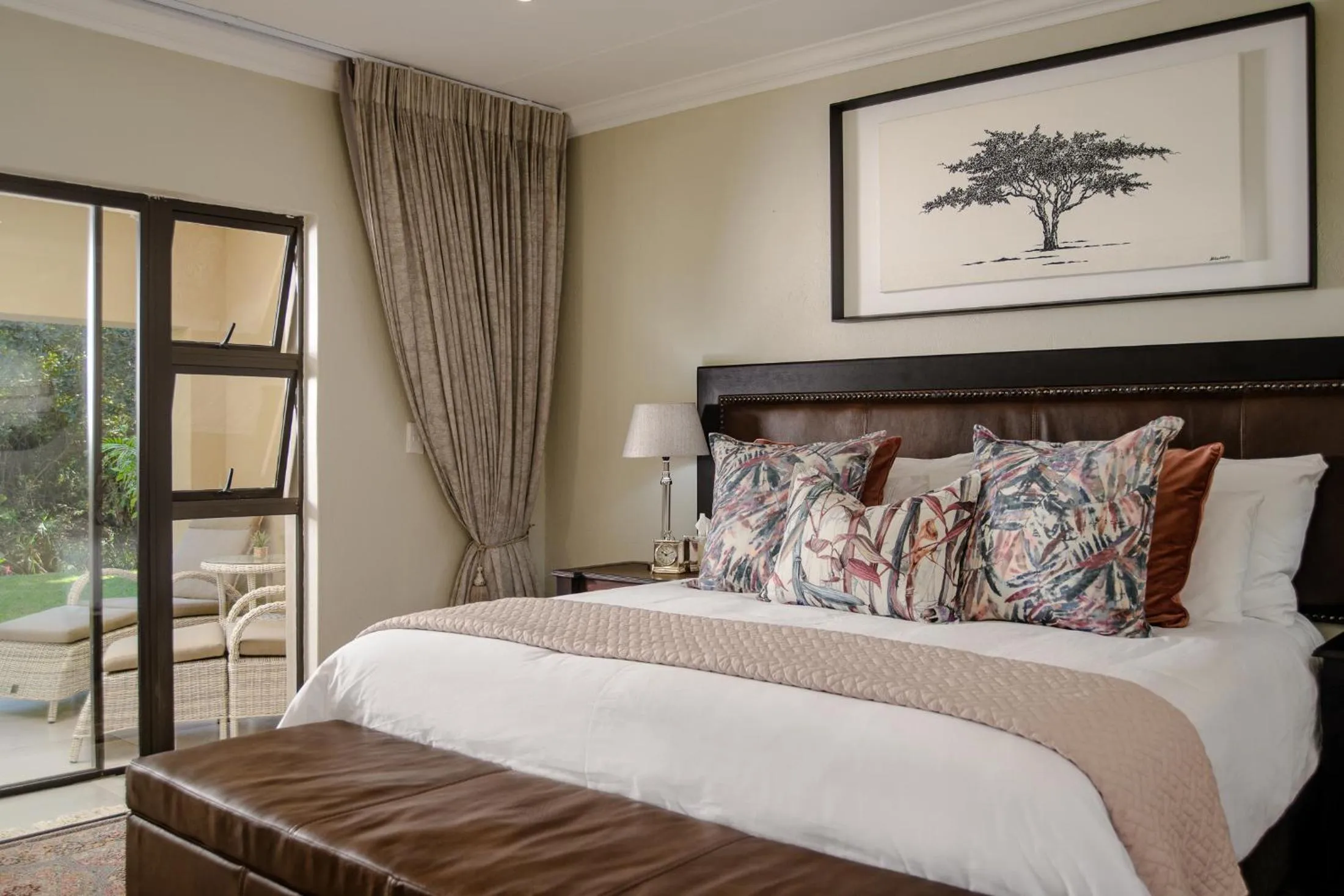 Bed in The Reserve Boutique Hotel