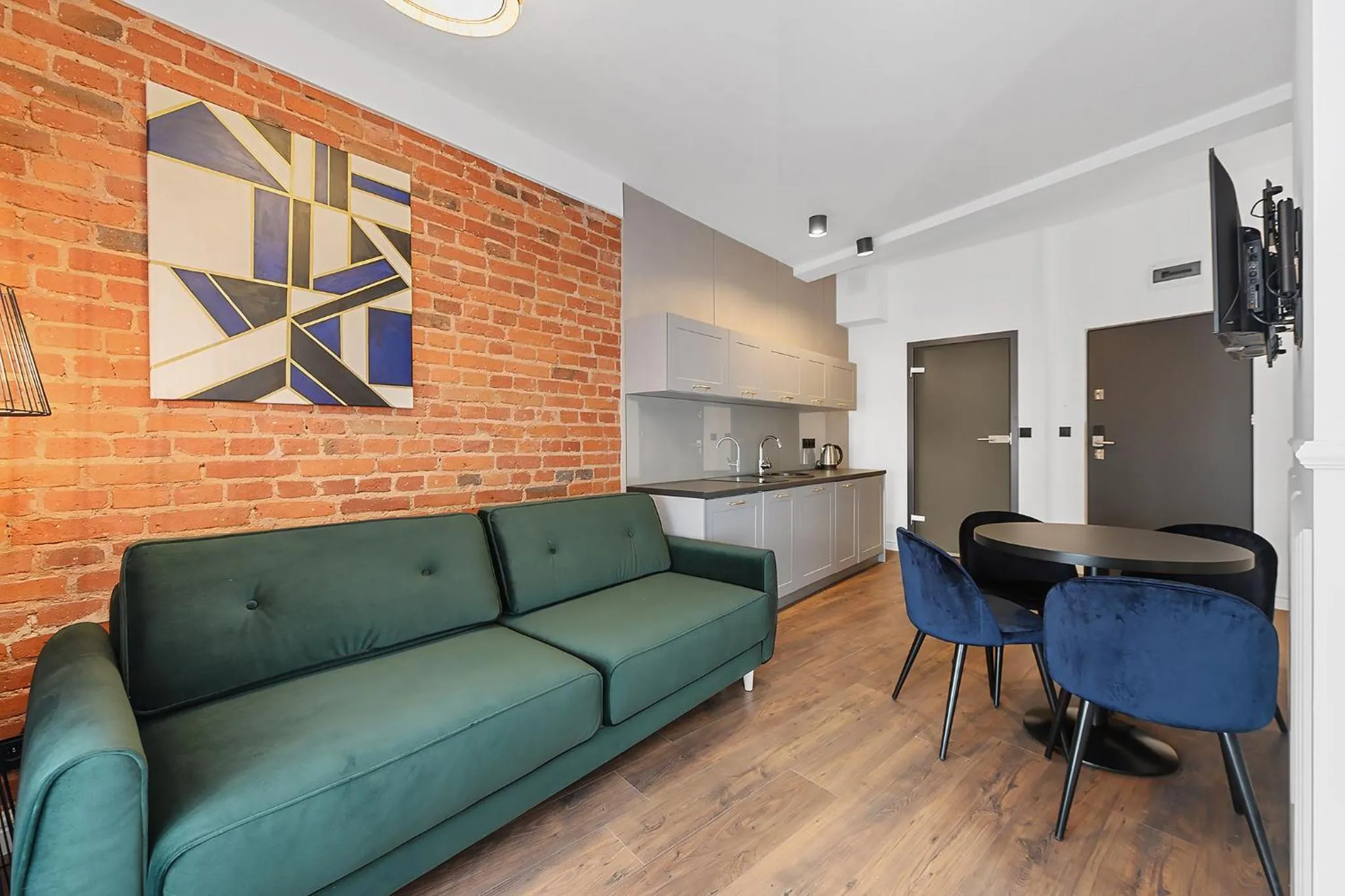 Living room in Aparthotel Krzywa Kamienica