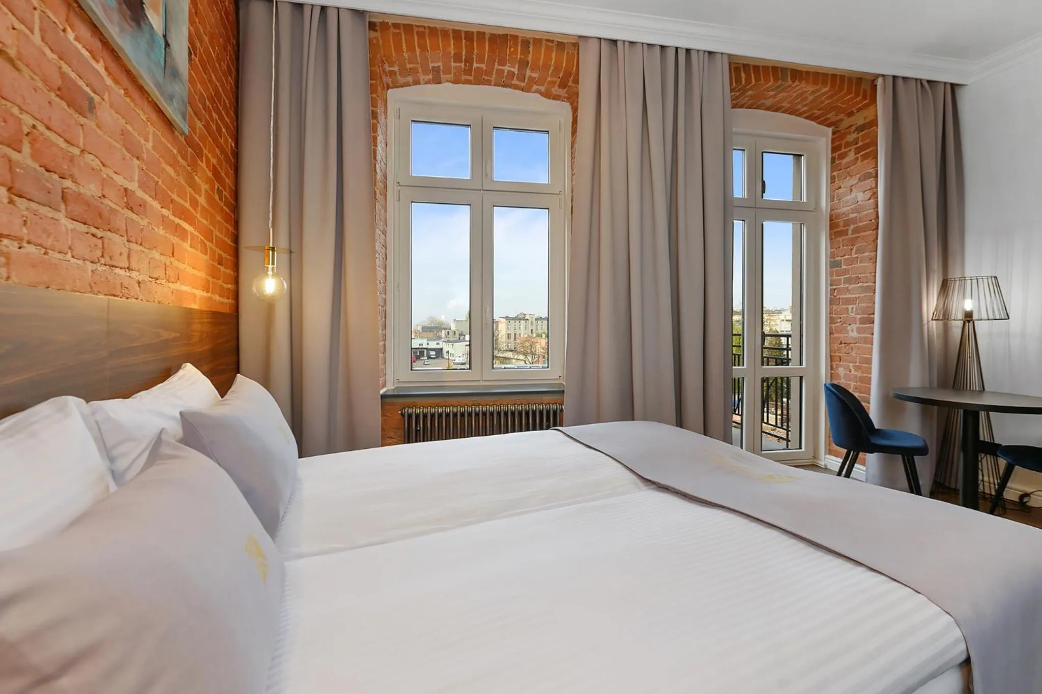 Bed in Aparthotel Krzywa Kamienica