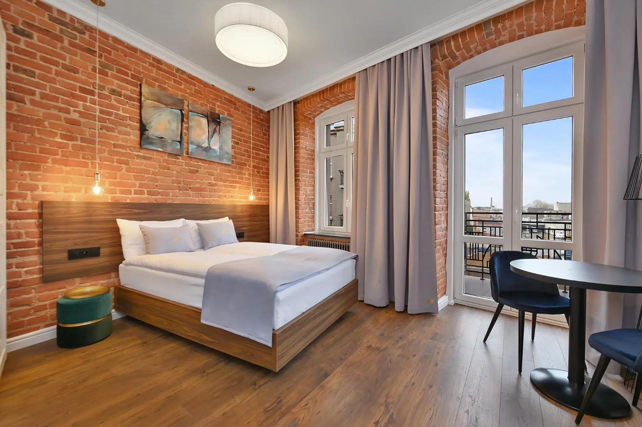 Bed in Aparthotel Krzywa Kamienica