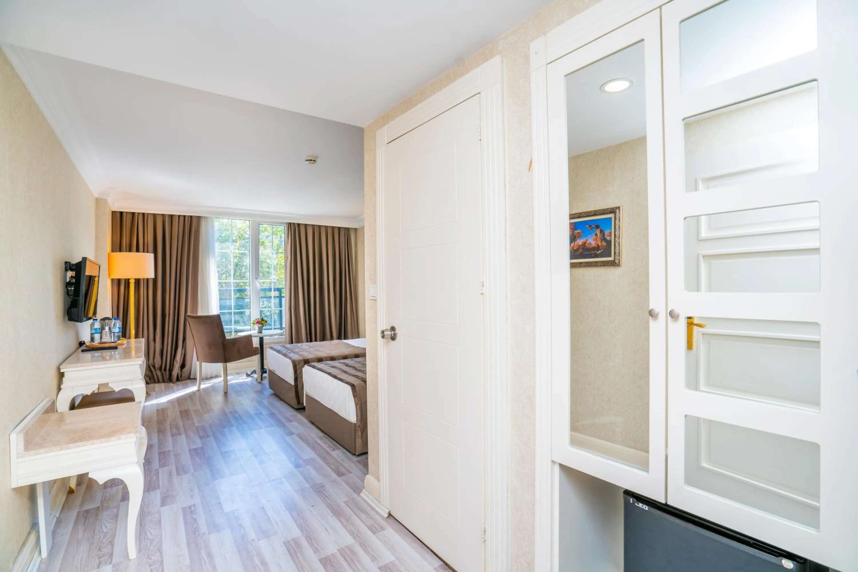 Bed in Topkapi Old City Kensington Hotel Ottoman Heritage