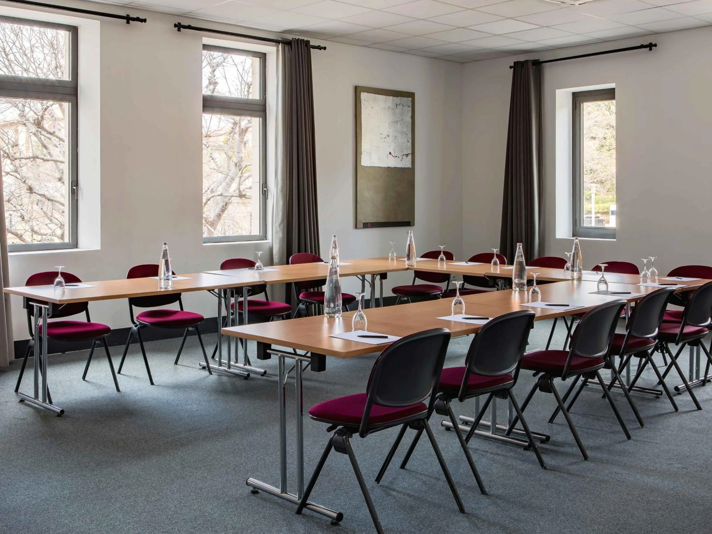 Seating area in New Hotel of Marseille - Vieux Port
