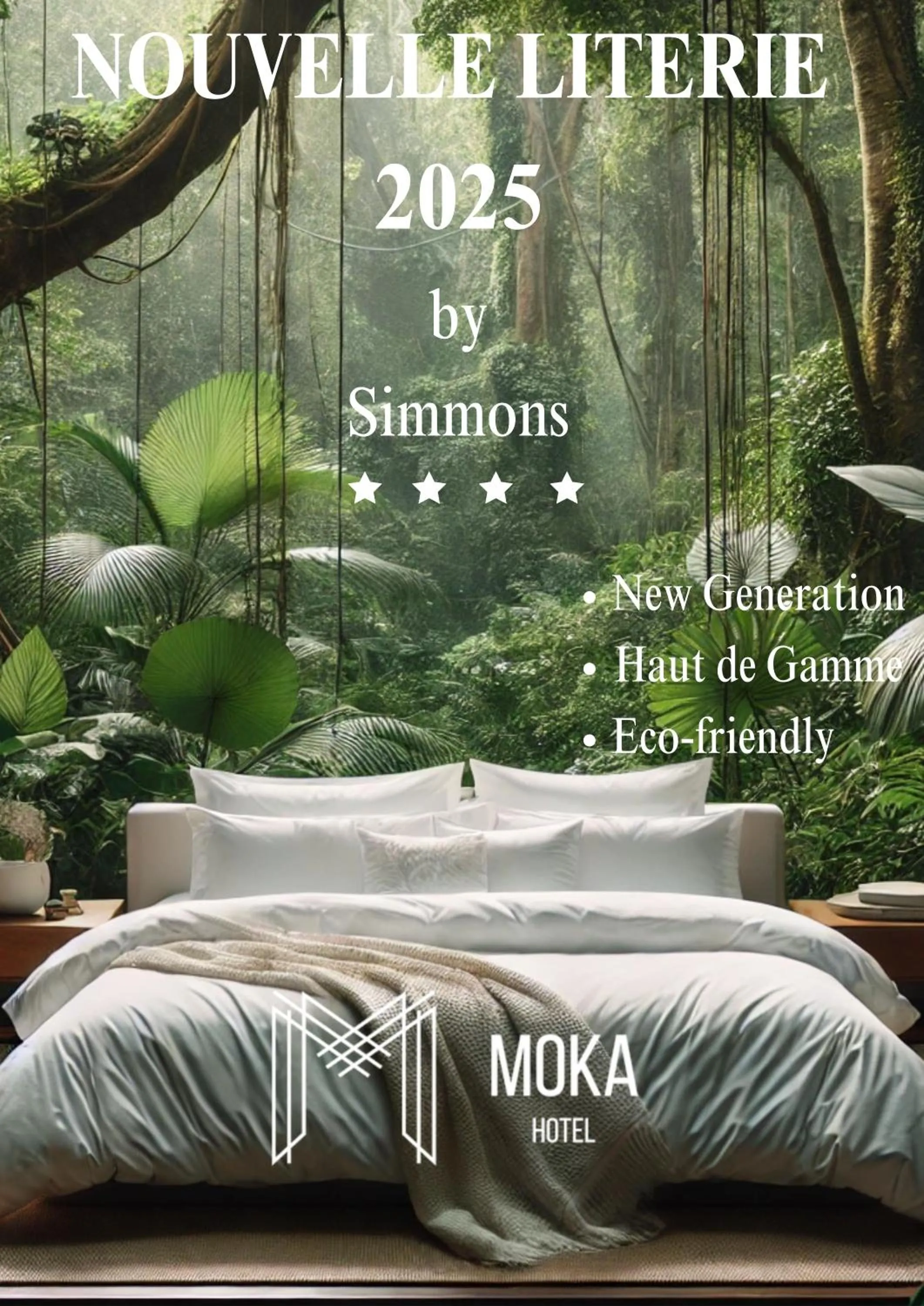 Bed in MOKA Hôtel centre-ville