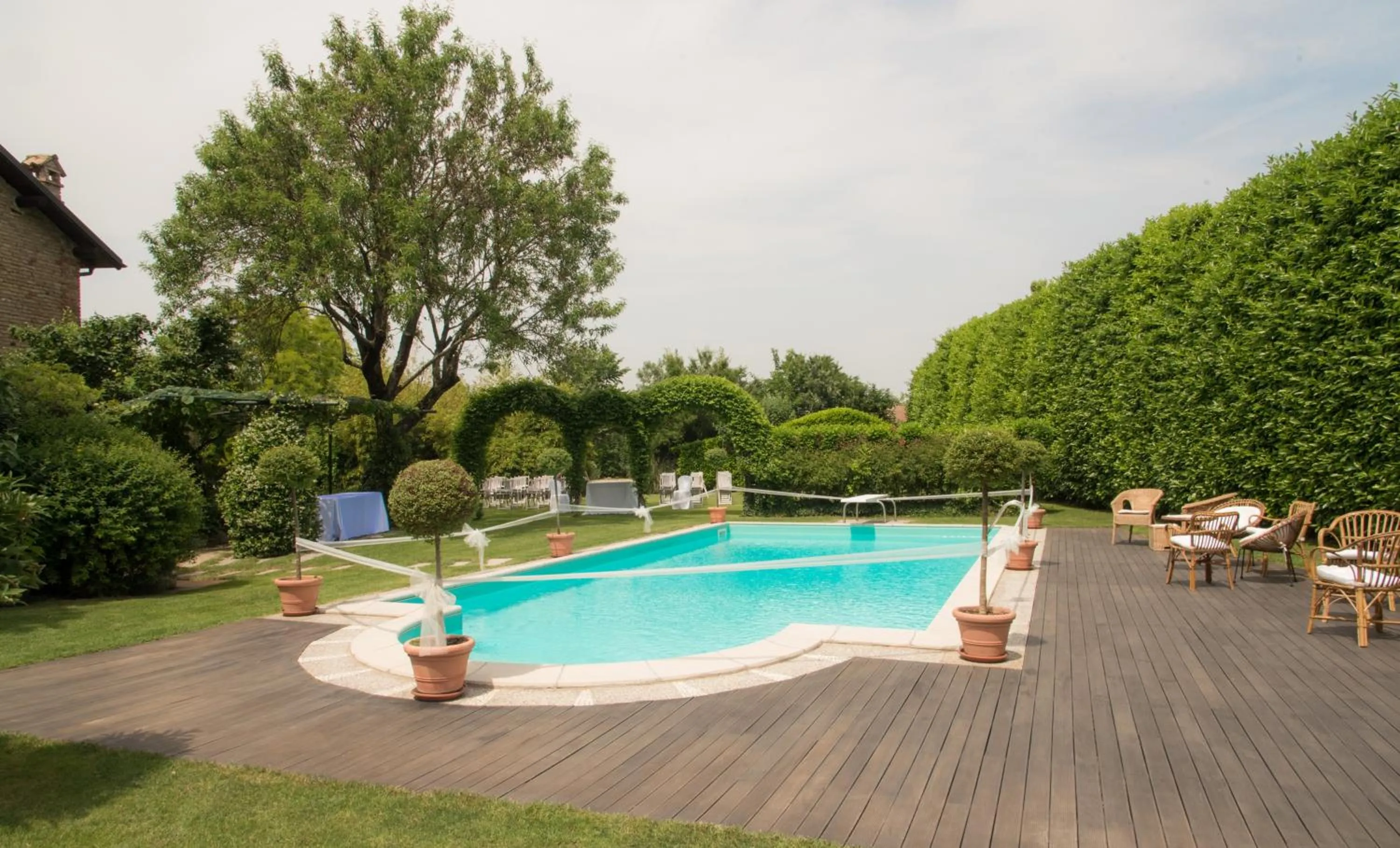 Swimming pool in La Trunera Guest House
