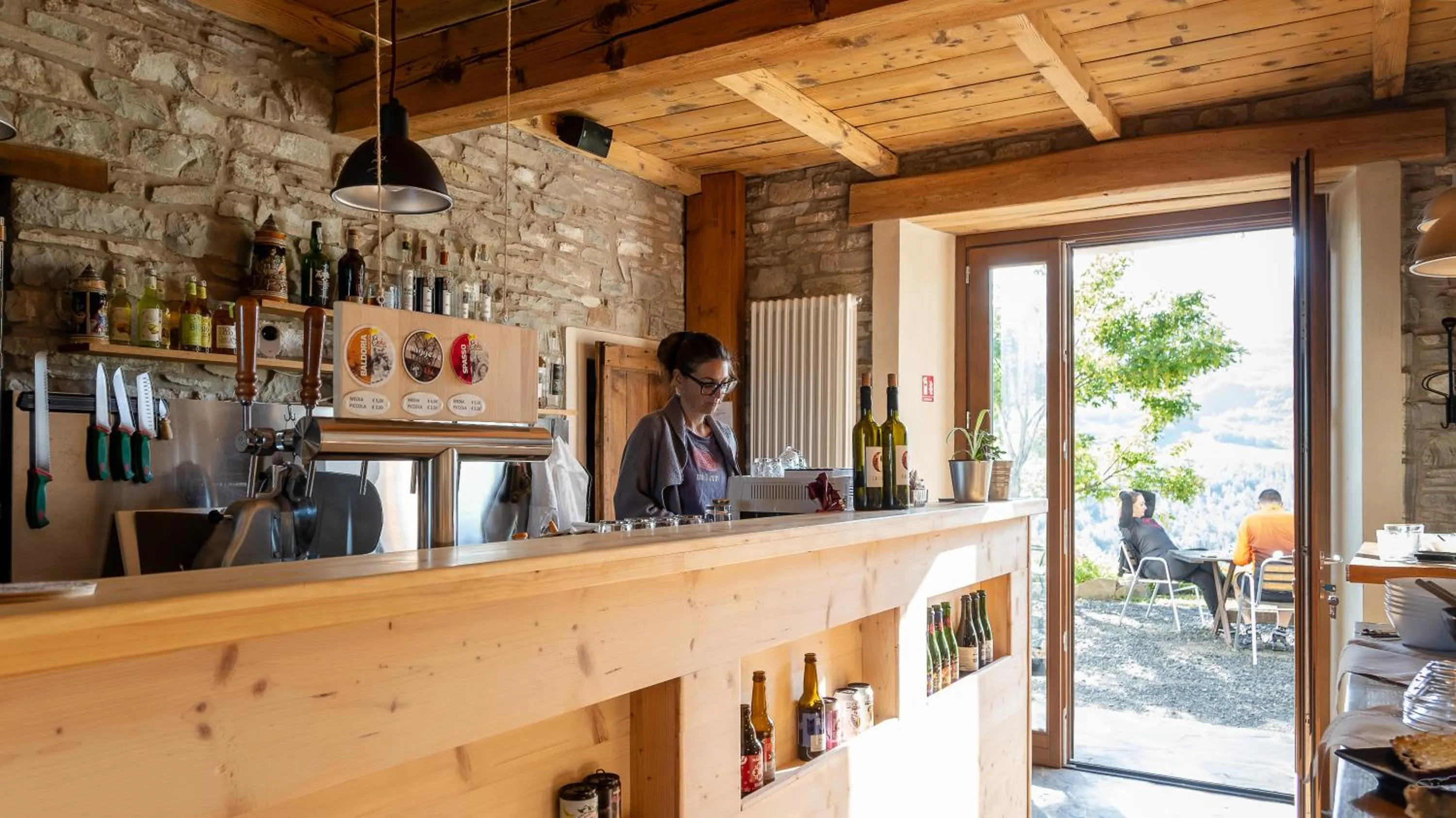 Lounge or bar in Le Spine B&B sulla Via Francigena