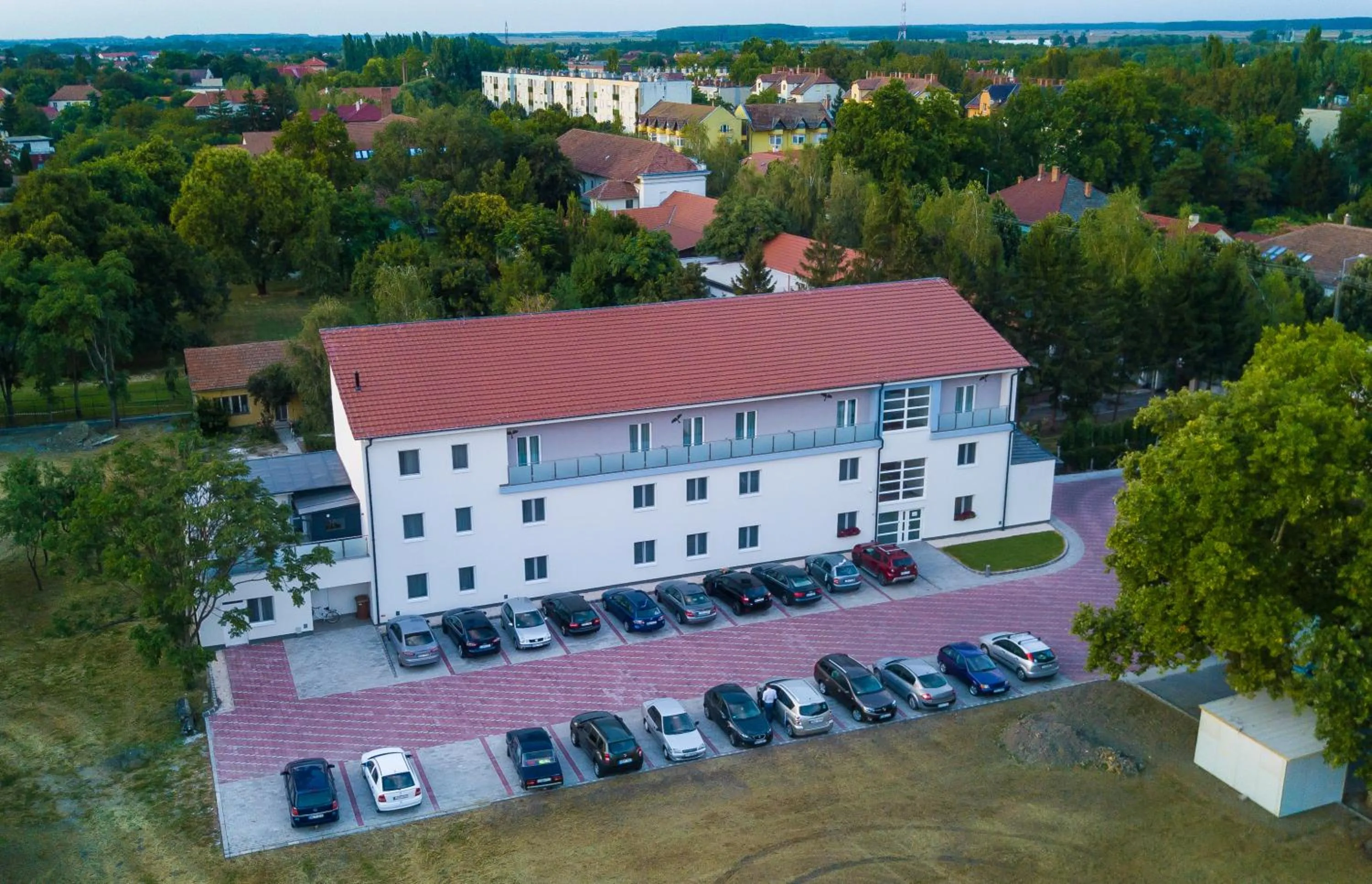 Bird's eye view in Hotel Szeghalom