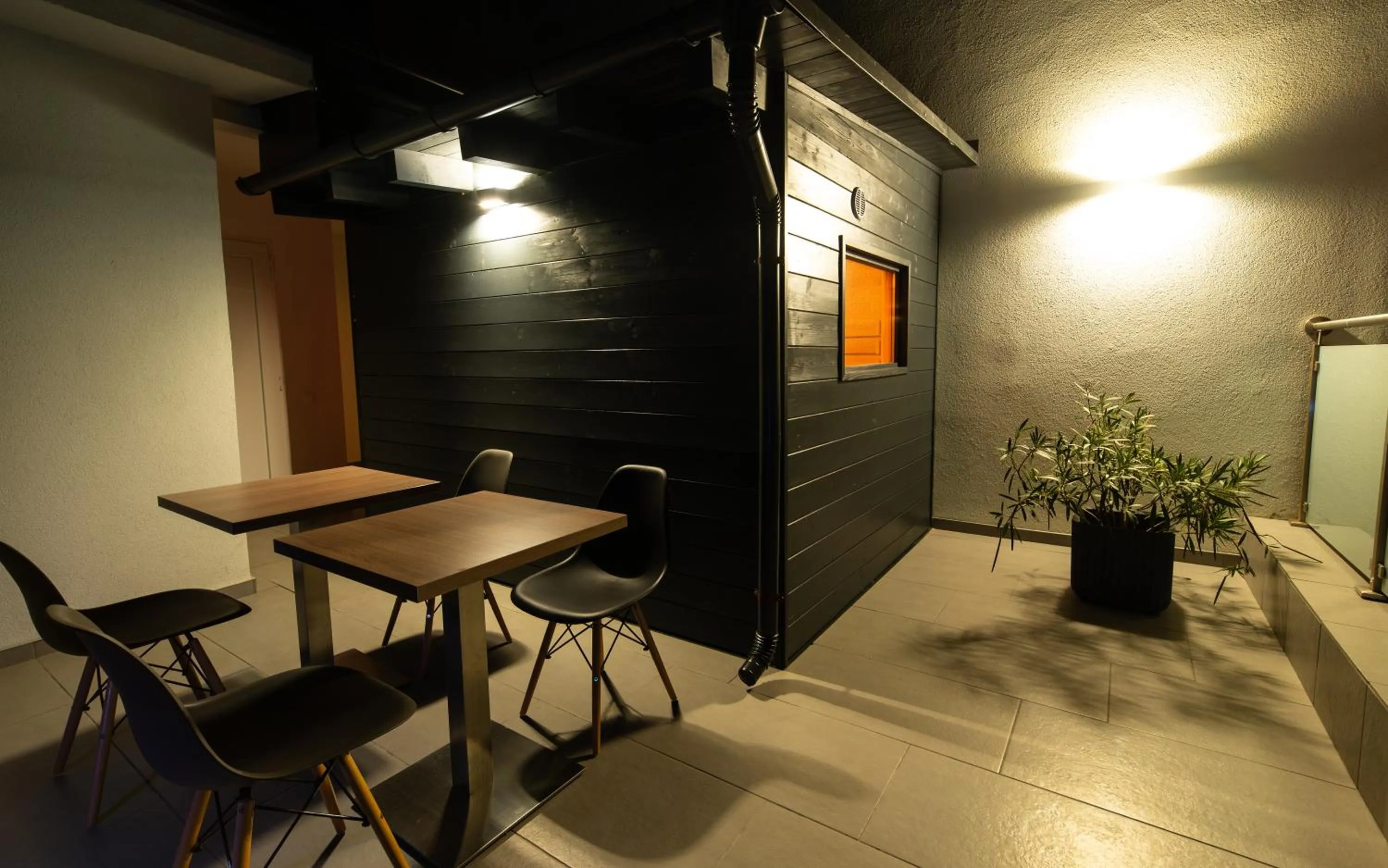 Patio in Hotel Szeghalom