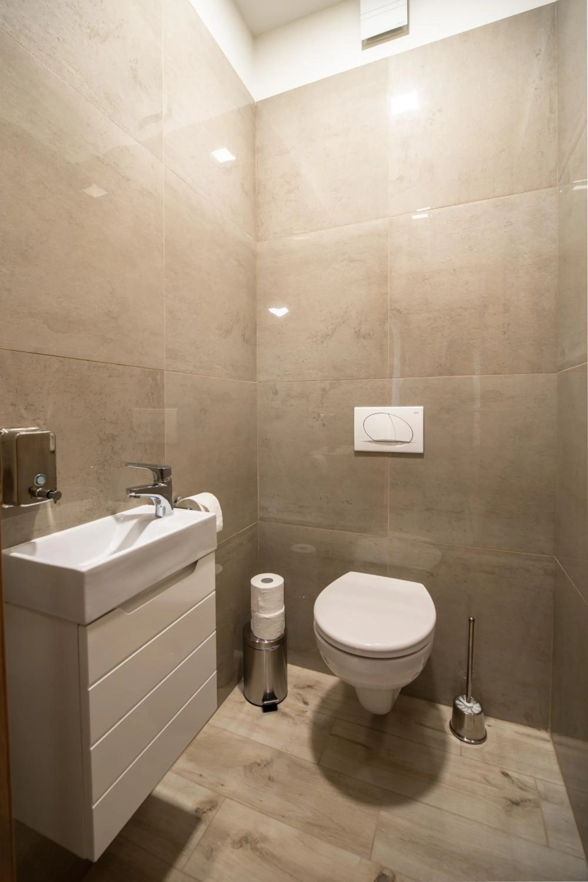 Bathroom in Hotel Szeghalom