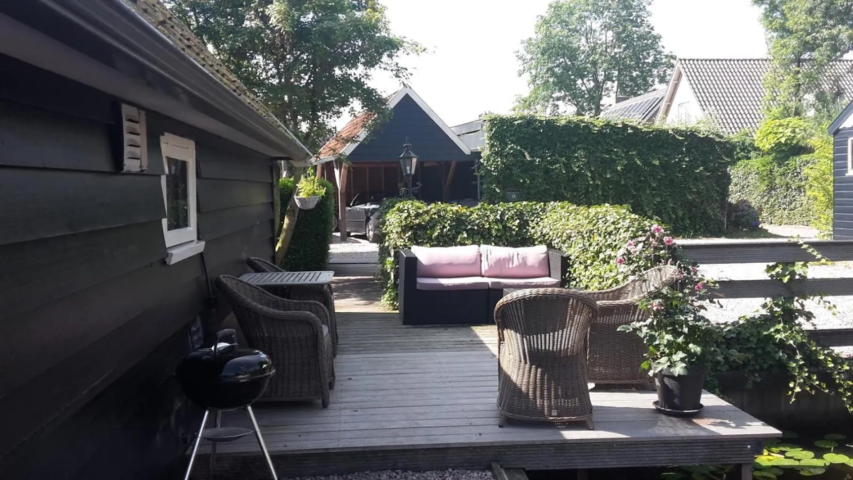 Balcony/Terrace in d'Oude Herbergh, vakantiehuizen aan het water