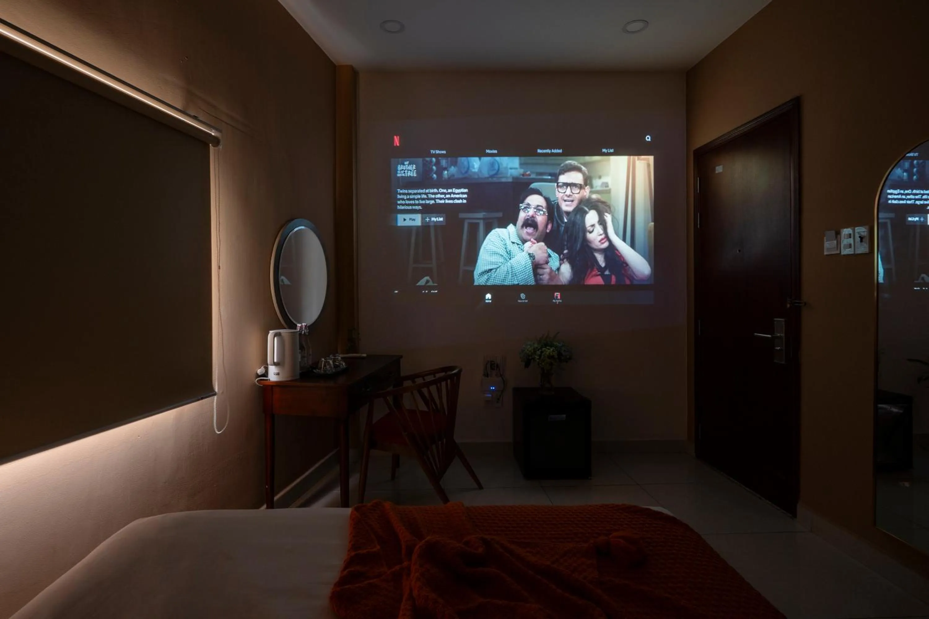 TV and multimedia, Bed in SAZI AMILA Nguyen Hue HOTEL - Free Banh Mi