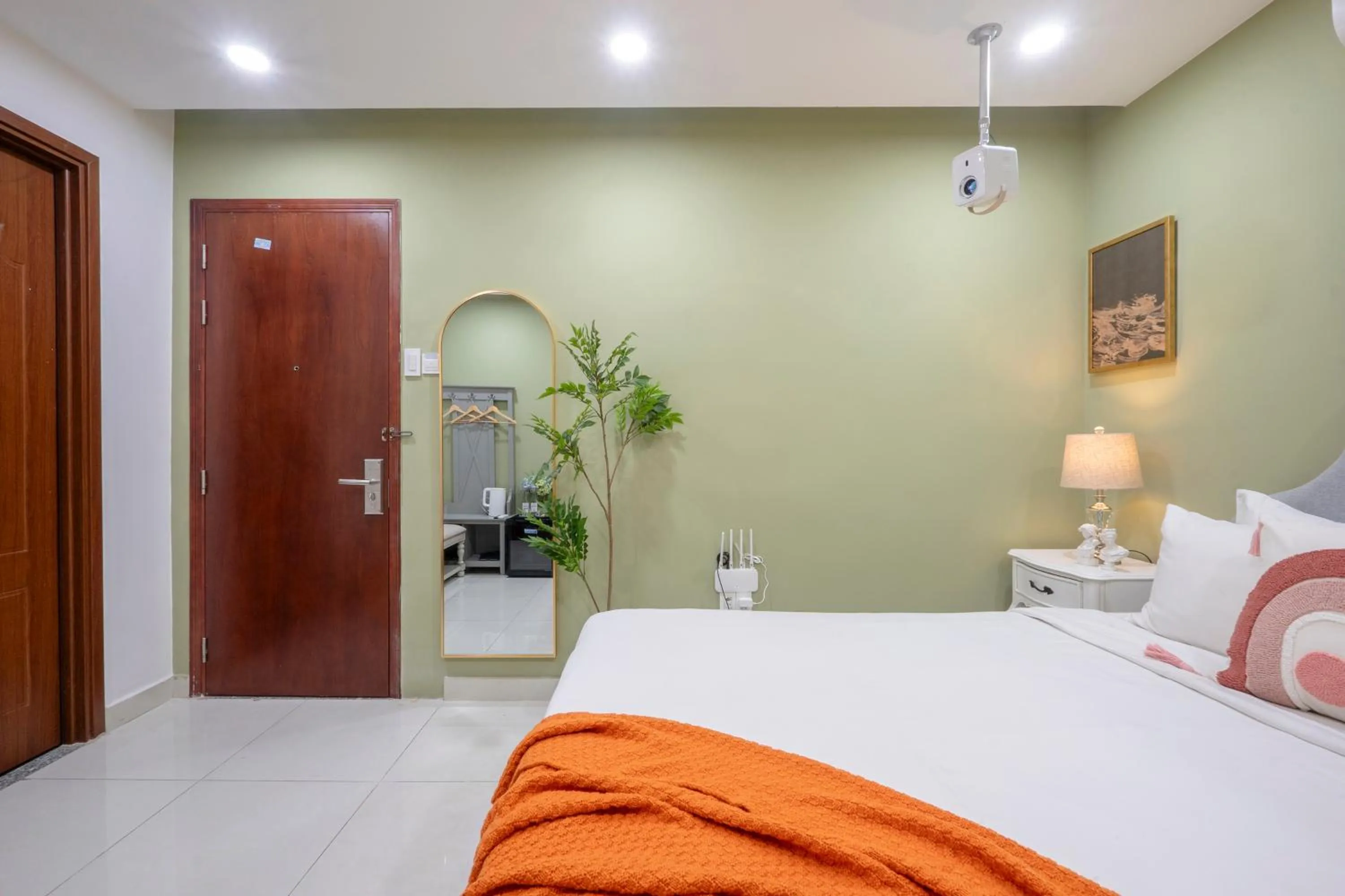 Photo of the whole room, Bed in SAZI AMILA Nguyen Hue HOTEL - Free Banh Mi