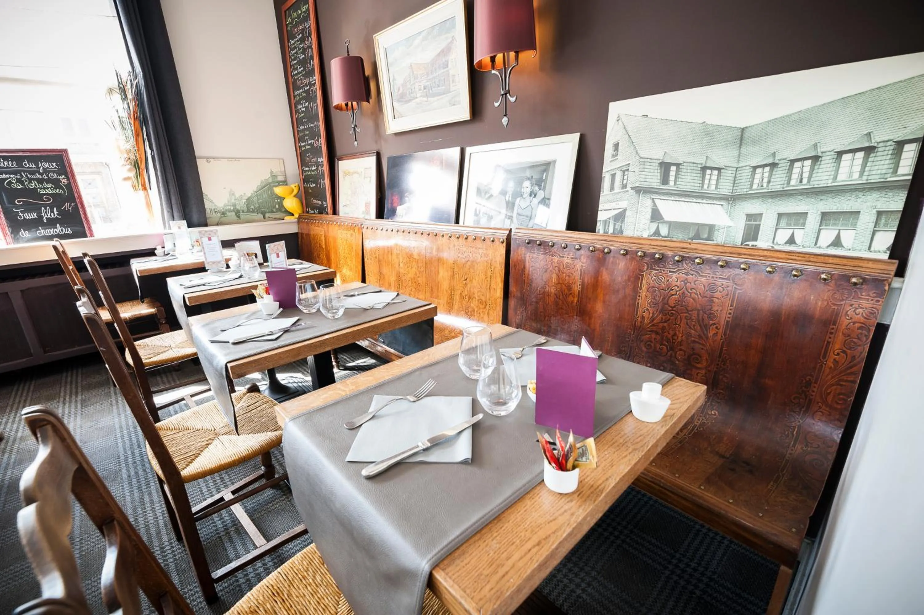 Restaurant/places to eat in The Originals Boutique, Hôtel Auberge du Forgeron, Lille Sud