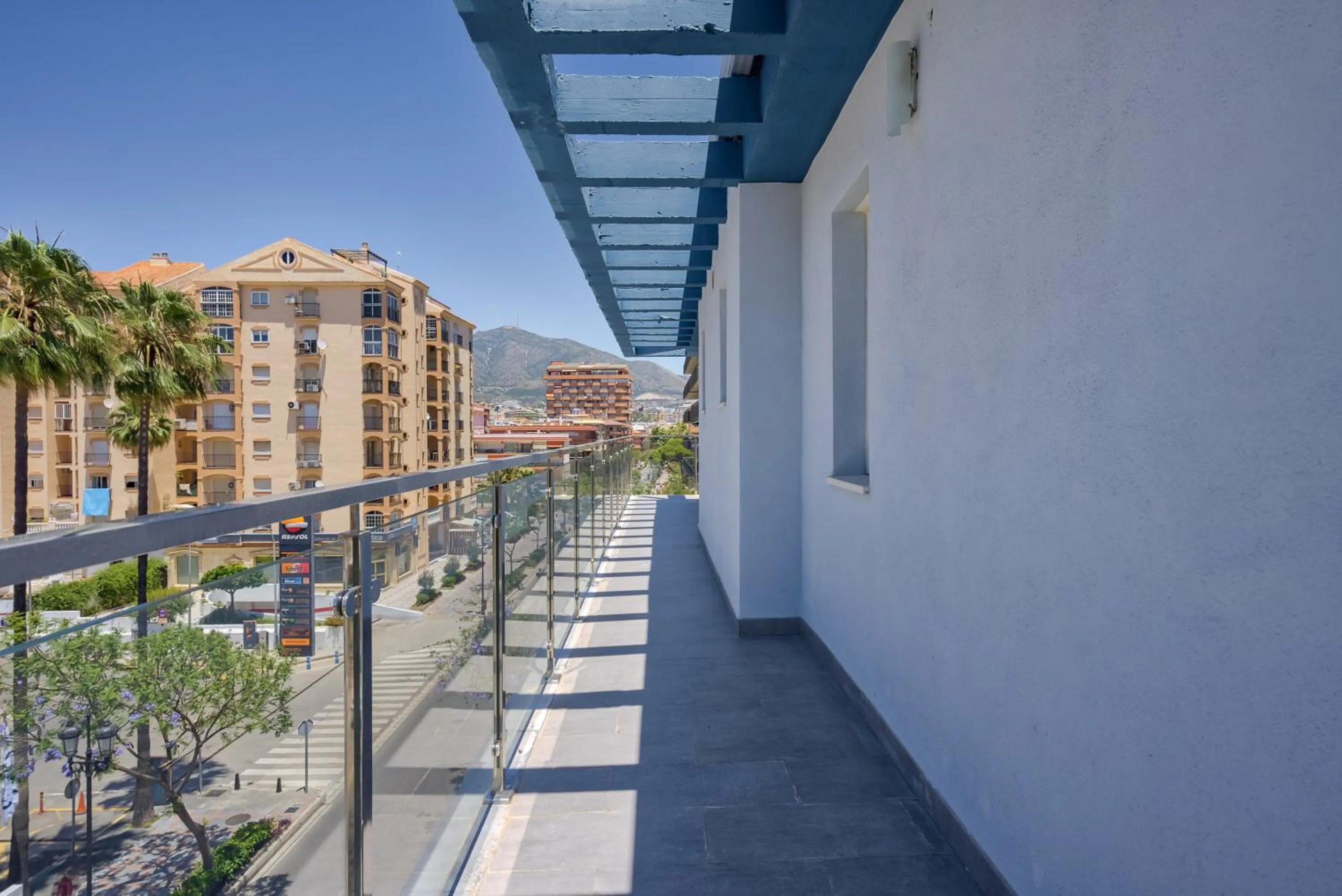 Balcony/Terrace in Sur Suites La Dorada, centricos soleados a pocos metros de la Playa y con Parking Opcional