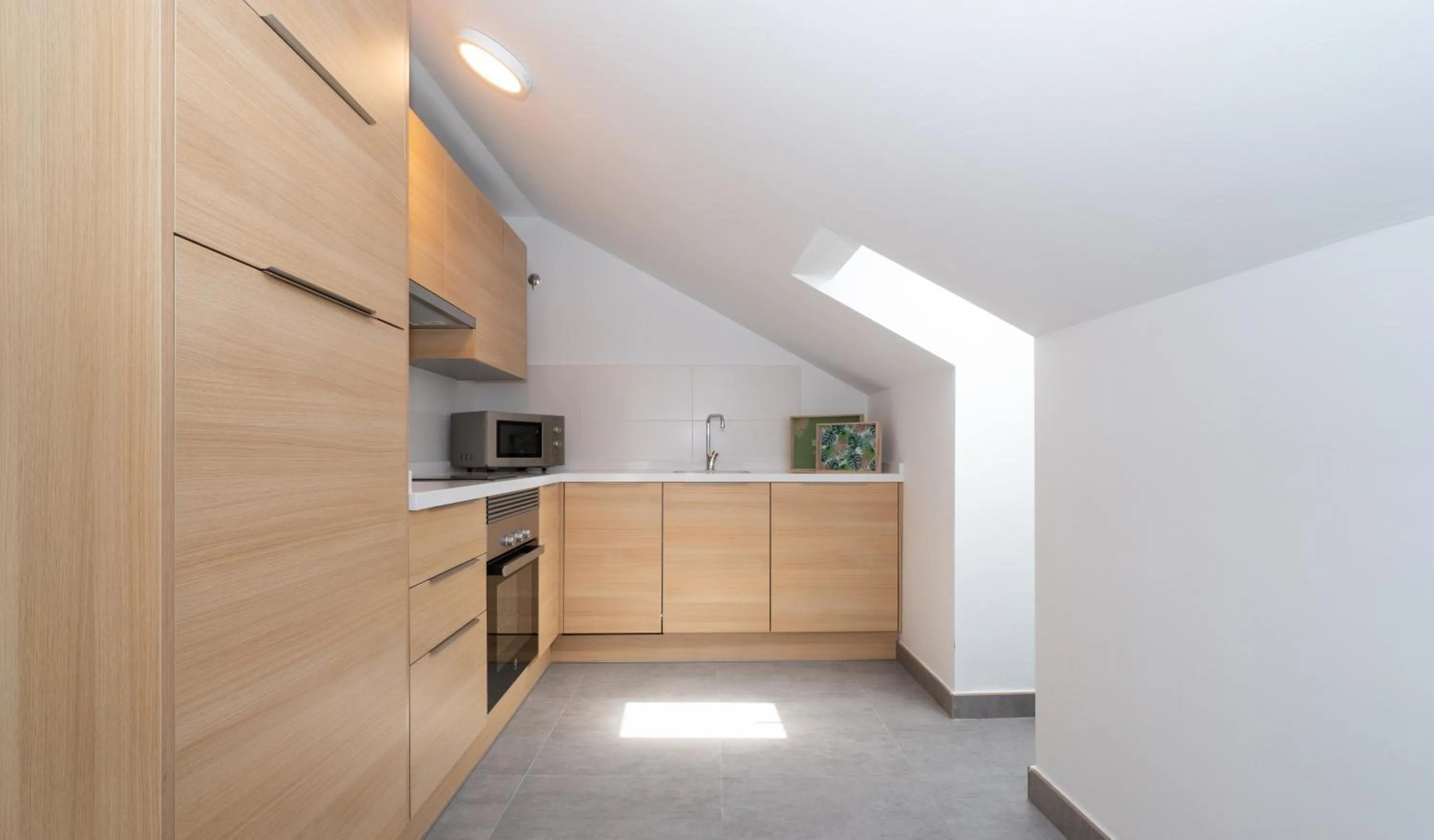 Kitchen or kitchenette in Sur Suites La Dorada, centricos soleados a pocos metros de la Playa y con Parking Opcional