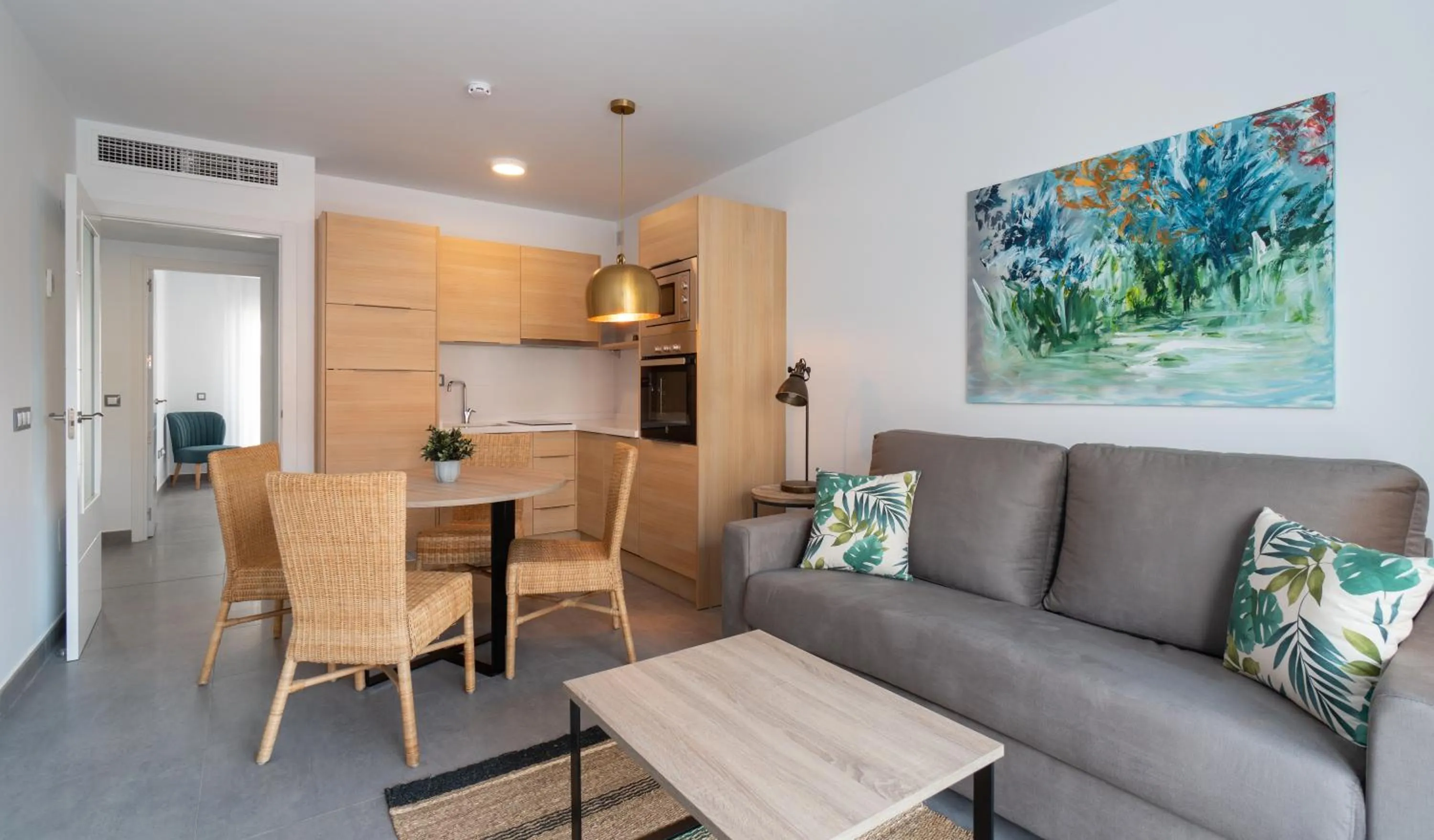 Seating area in Sur Suites La Dorada, centricos soleados a pocos metros de la Playa y con Parking Opcional