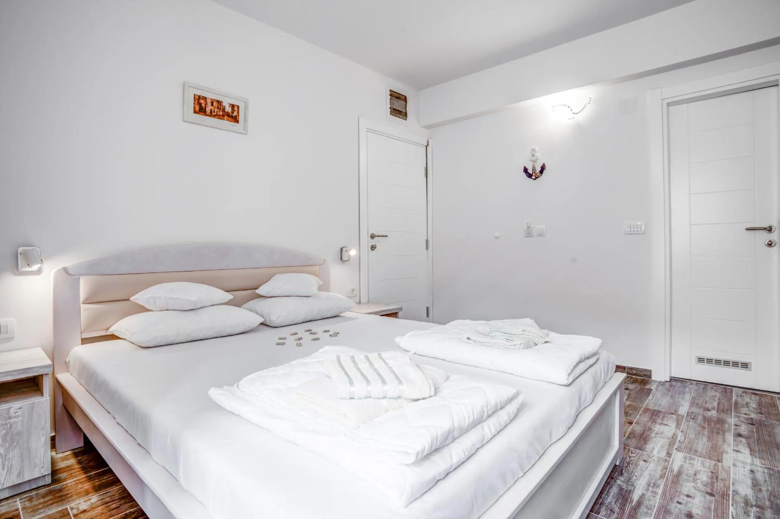 Bed in Hotel Sara