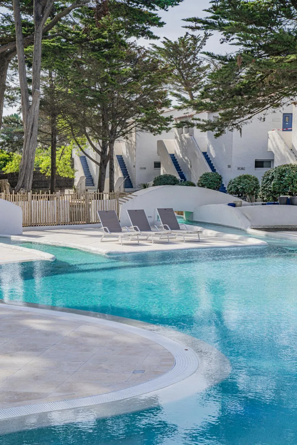 Swimming pool in Hotel Punta Lara Noirmoutier