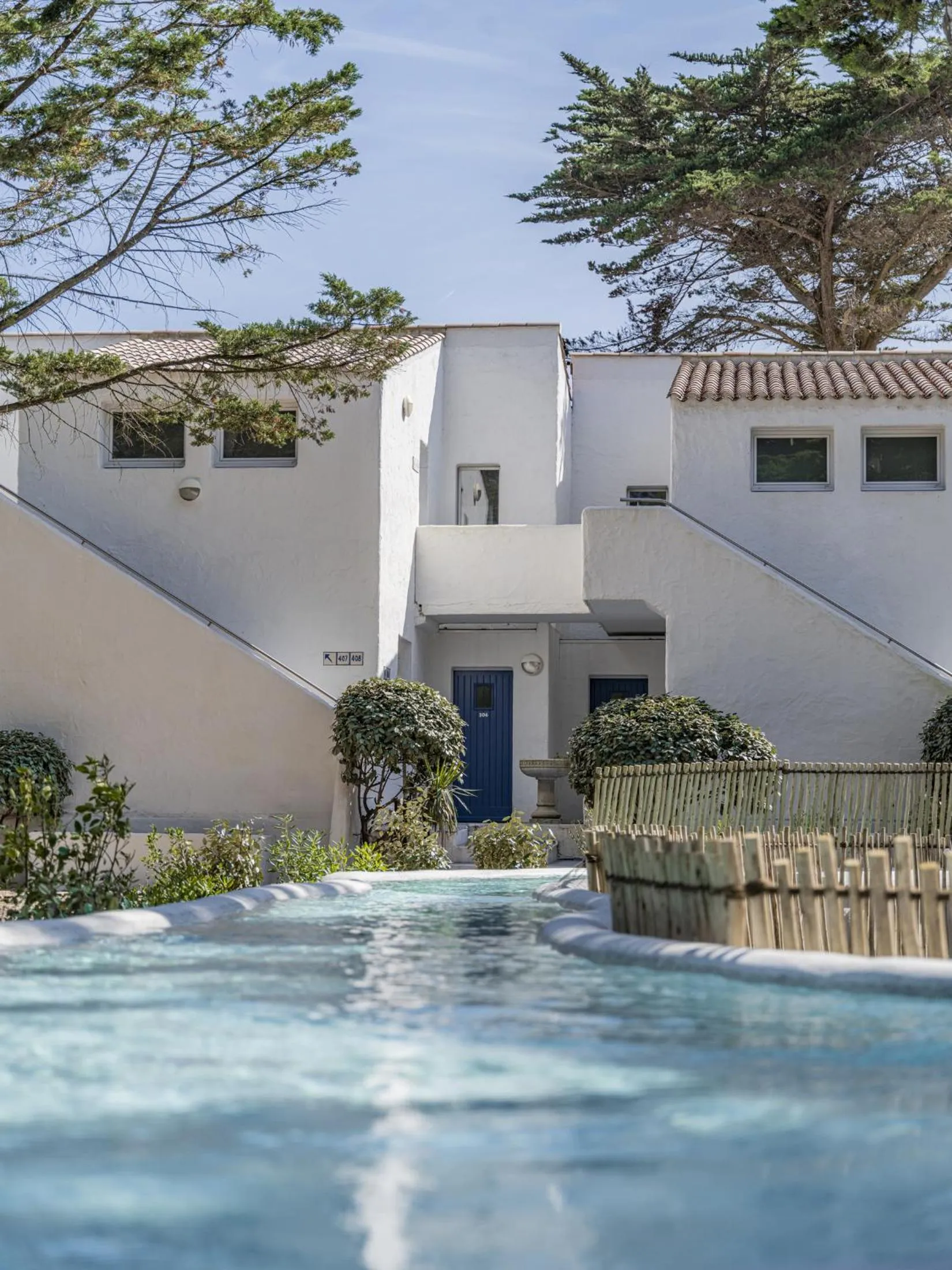 Swimming pool in Hotel Punta Lara Noirmoutier