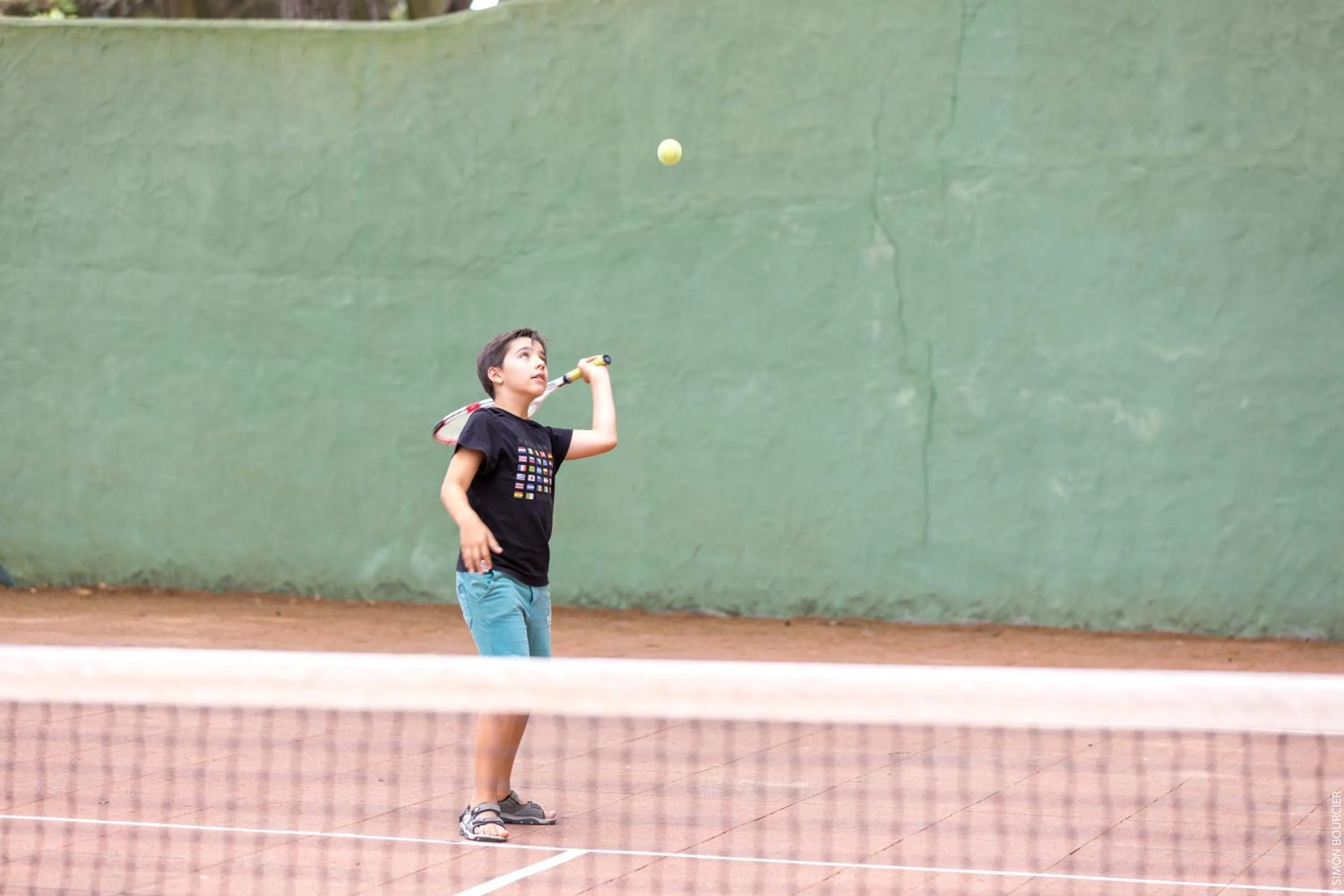 Tennis court in Hotel Punta Lara Noirmoutier
