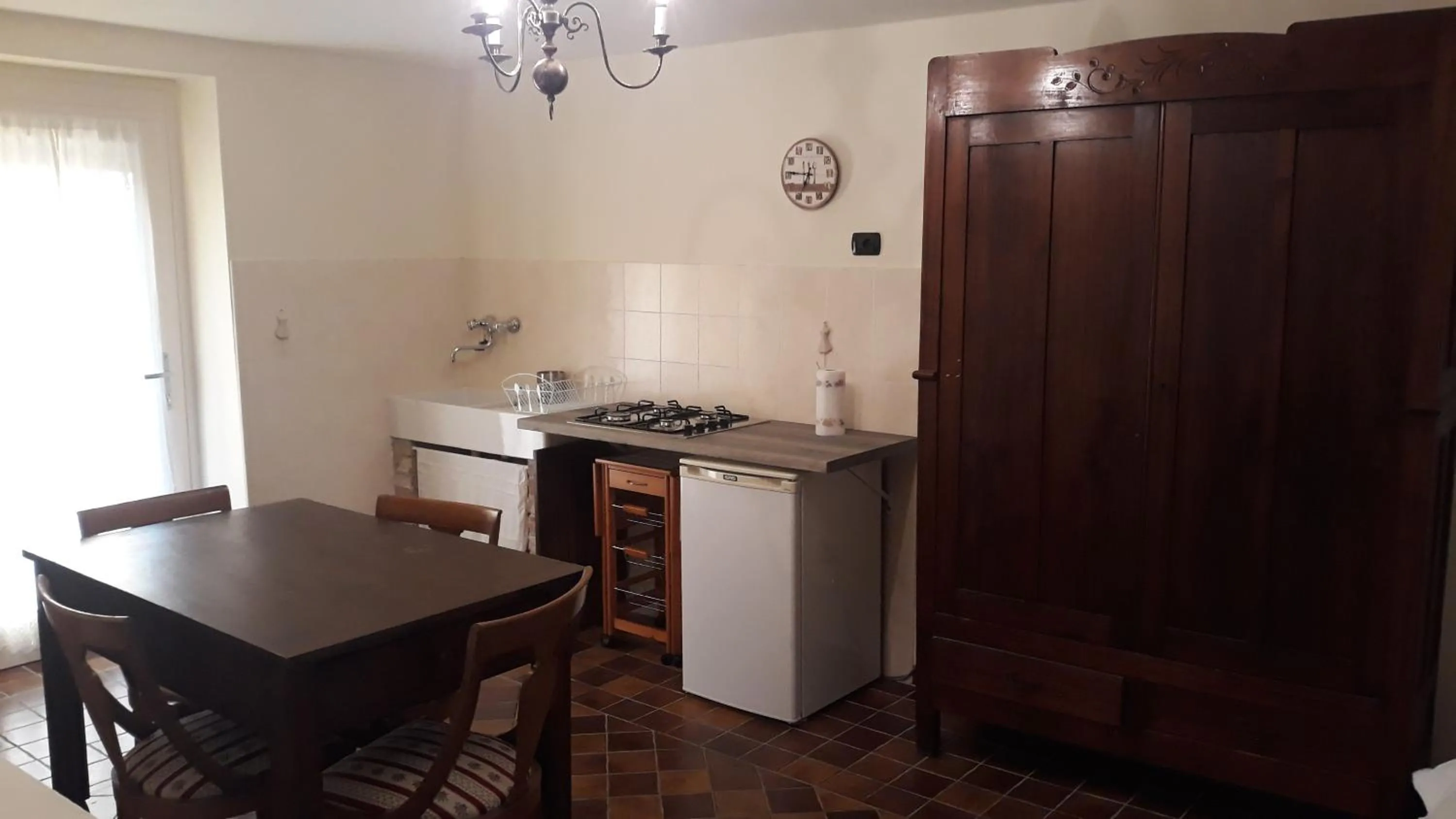 Kitchen or kitchenette in Agriturismo Cascina Binelli